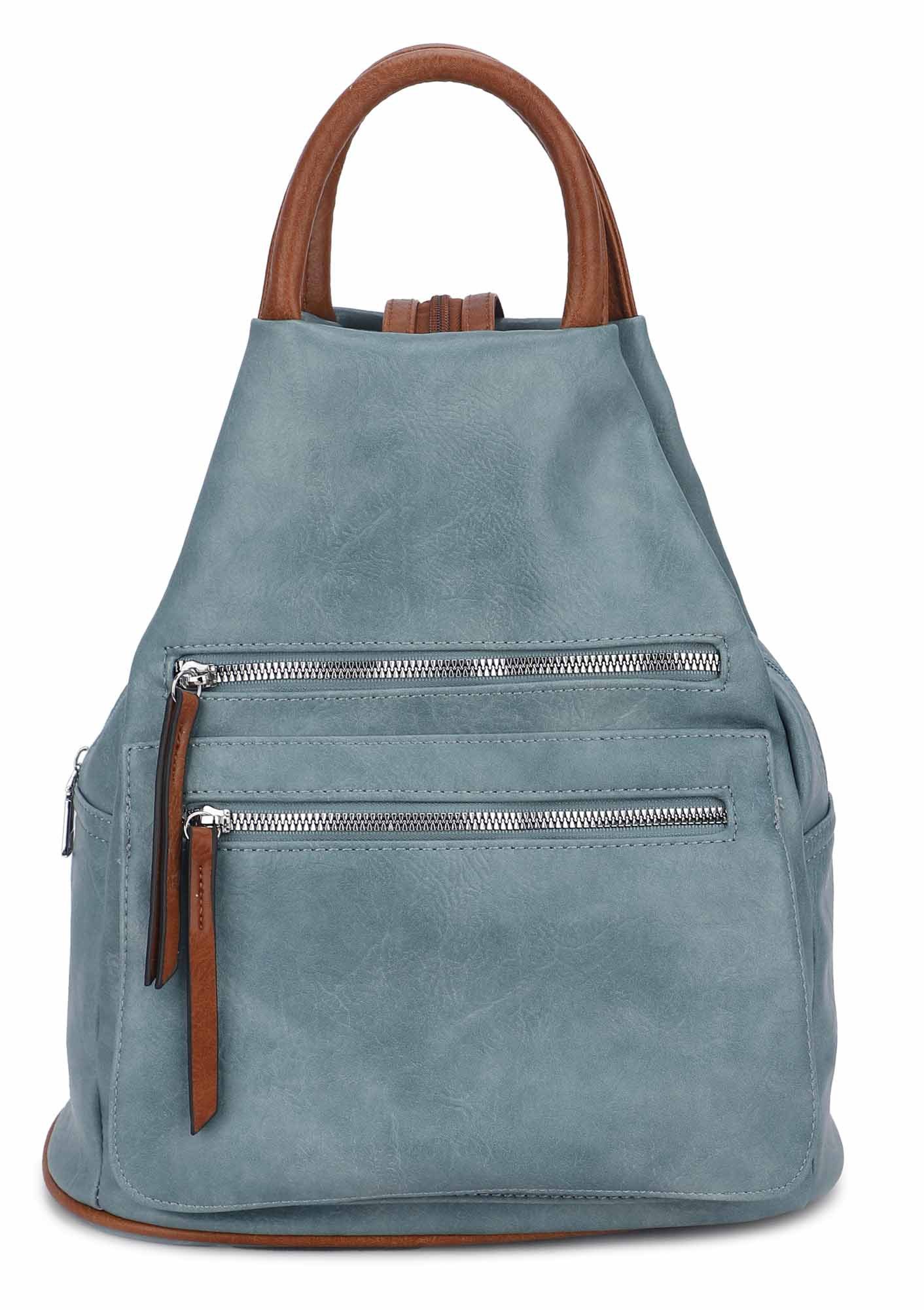 ITALYSHOP24 Rucksack Damen Freizeitrucksack Tasche Umhängetasche, günstig online kaufen