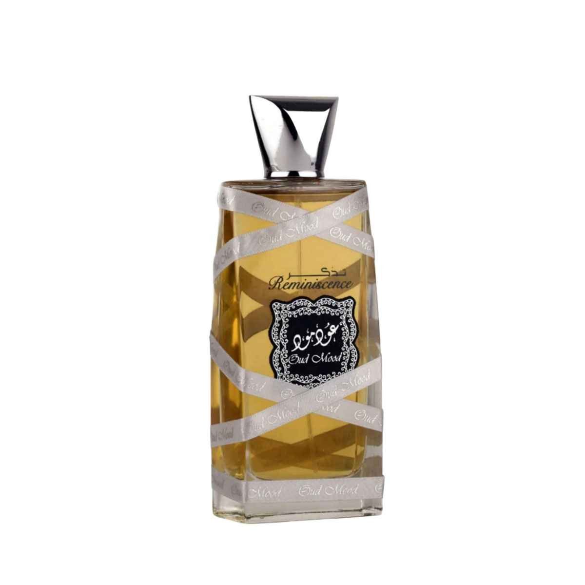 Lattafa Eau de Parfum Oud Mood, Glasflakon, Parfüm EDP, Unisex Duft