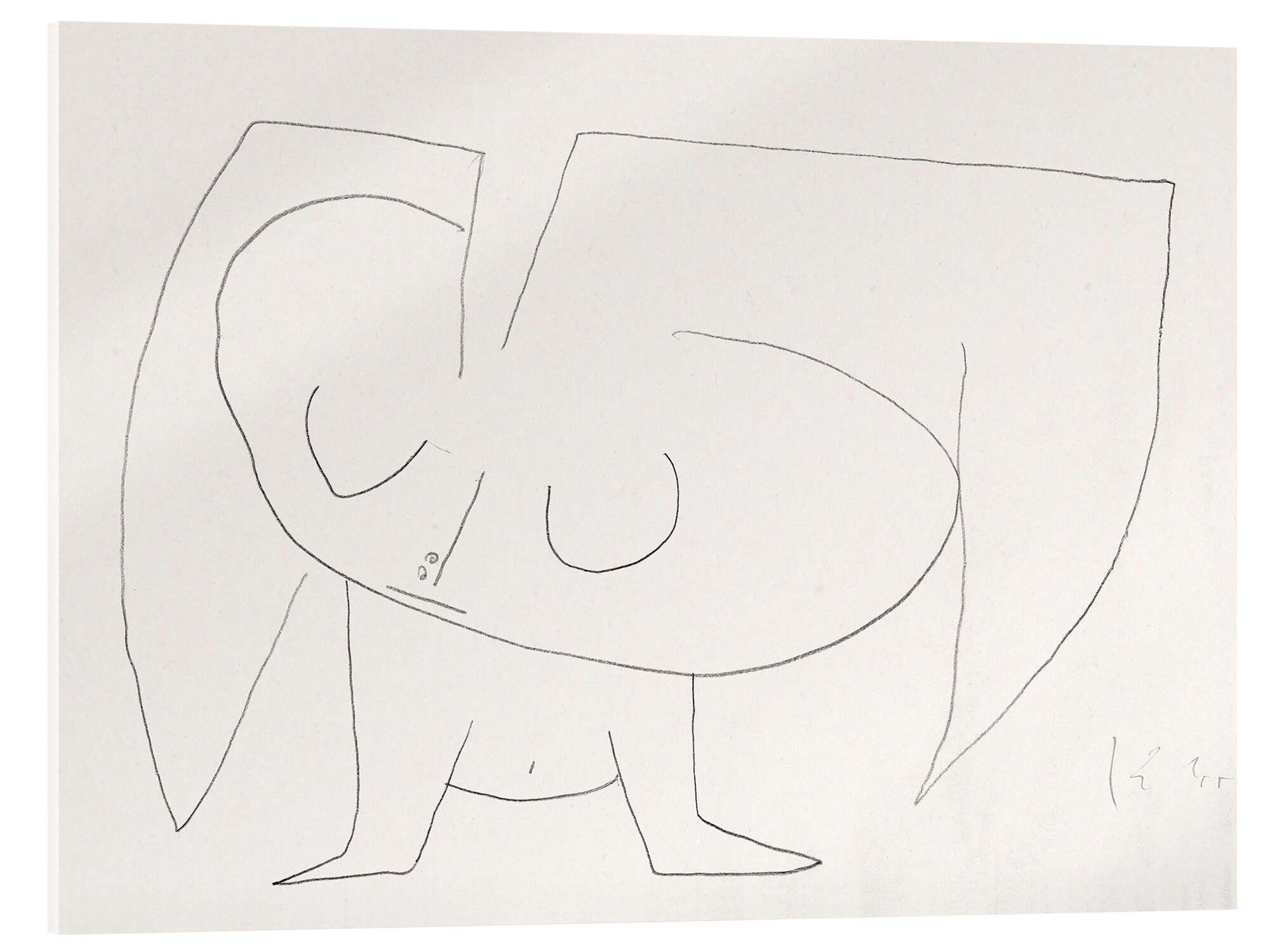 Acrylglasbild Paul Klee