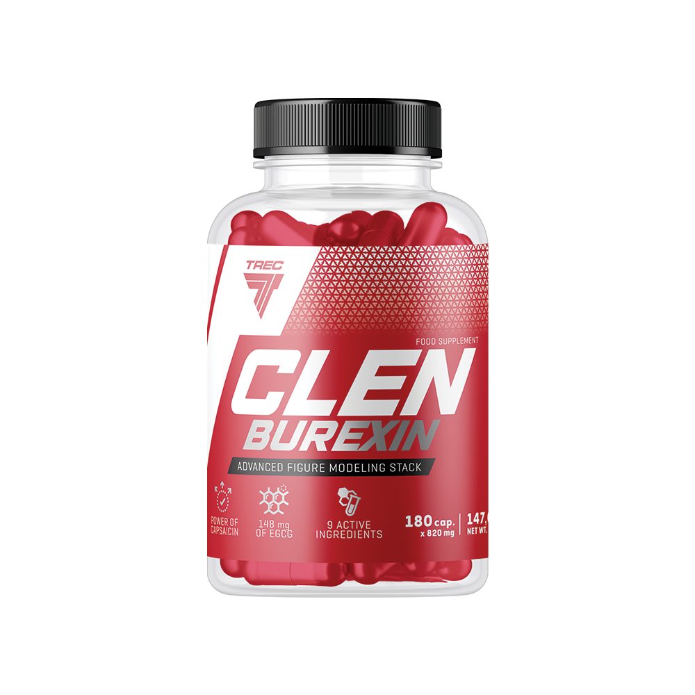 Trec Nutrition Clenburexin 180 Kapseln Grüntee, Grünkaffee, Piperin Kapseln