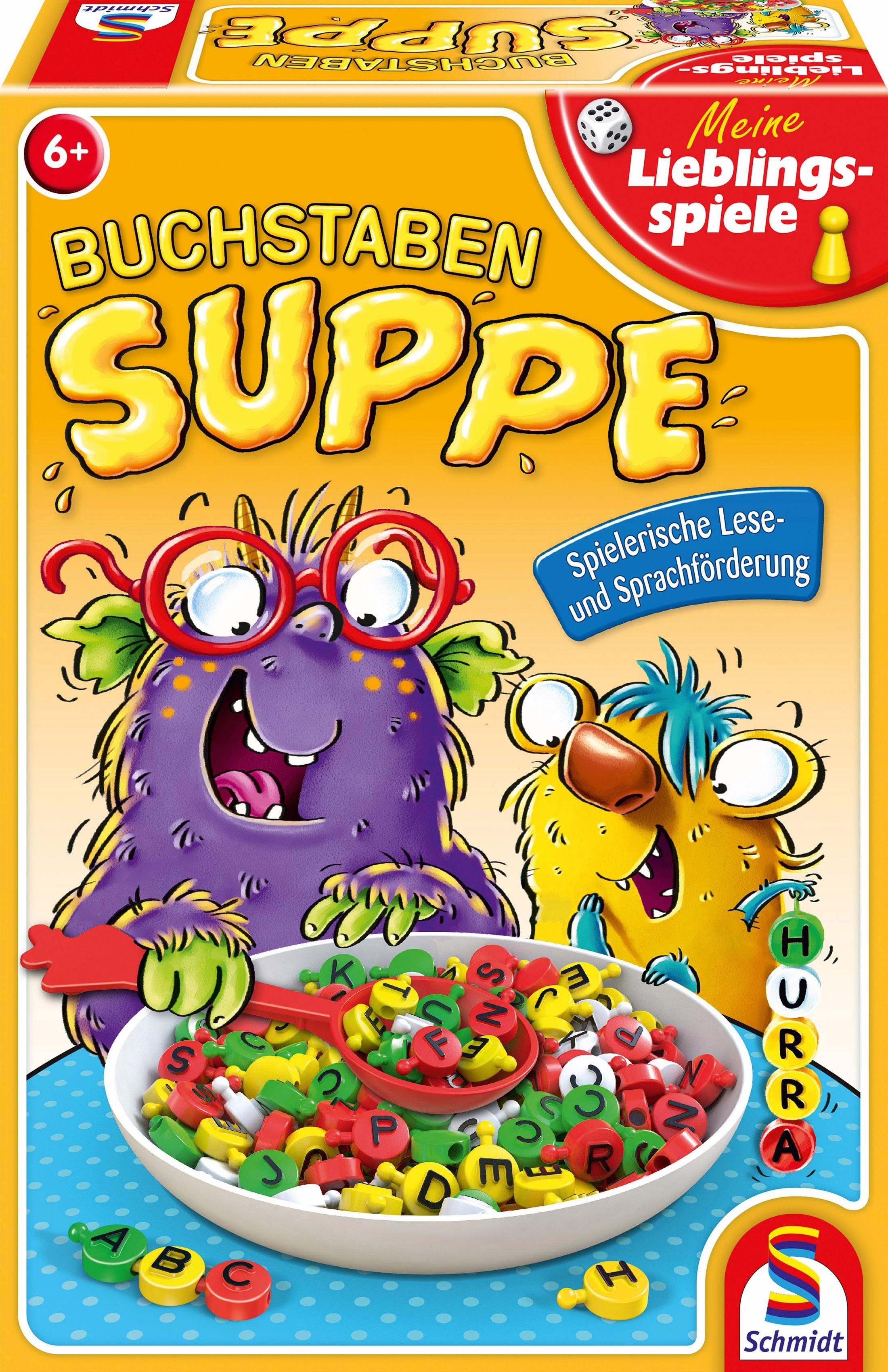 Schmidt Spiele Spiel Meine Lieblingsspiele, Buchstabensuppe