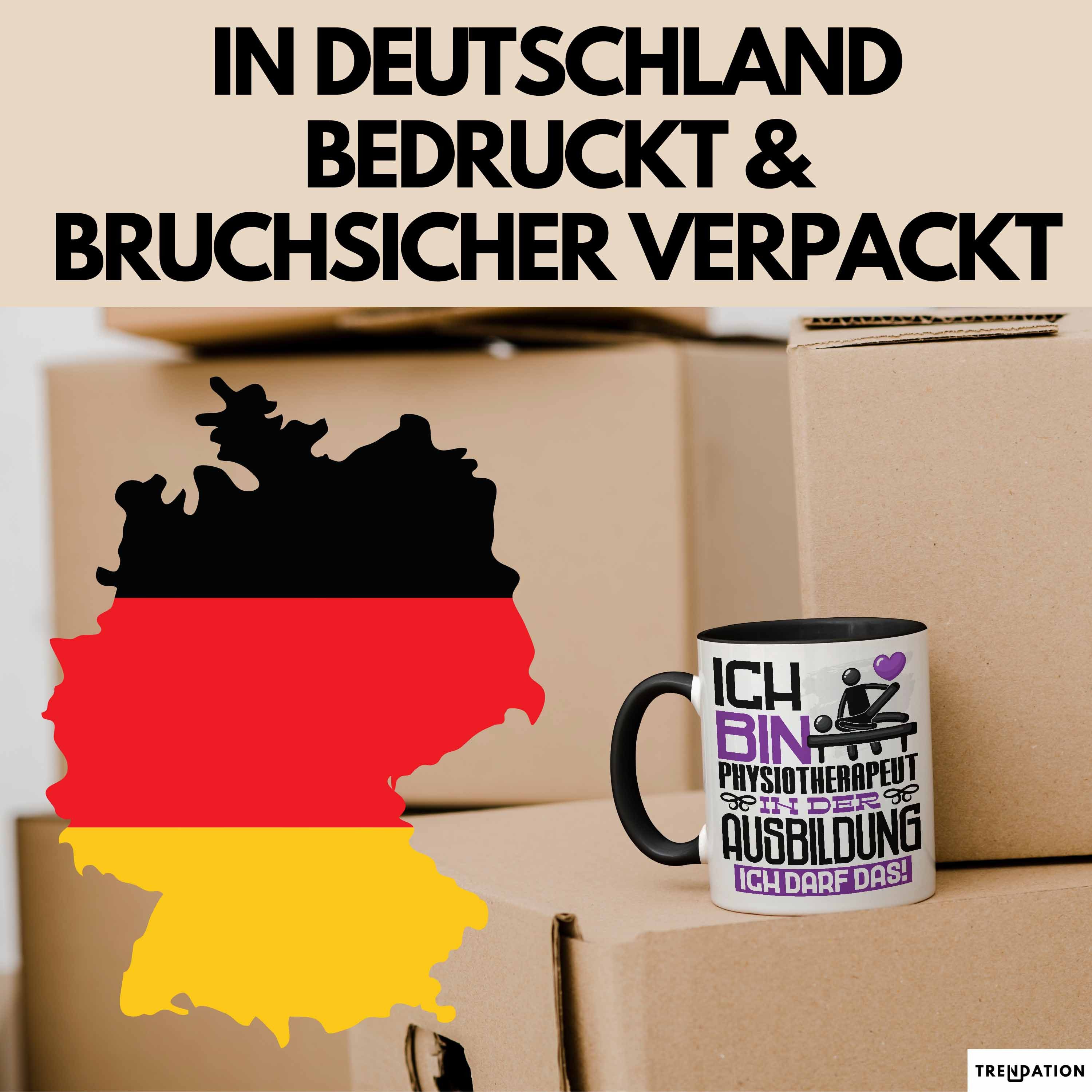 Trendation Tasse Physiotherapeut Ausbildung Tasse Geschenk Ich Bin Physiotherapeut In D – Bild 5 von 5