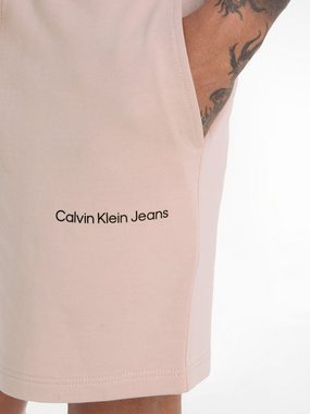 Calvin Klein Jeans Sweatshorts INSTITUTIONAL SHORT mit Logoschriftzug