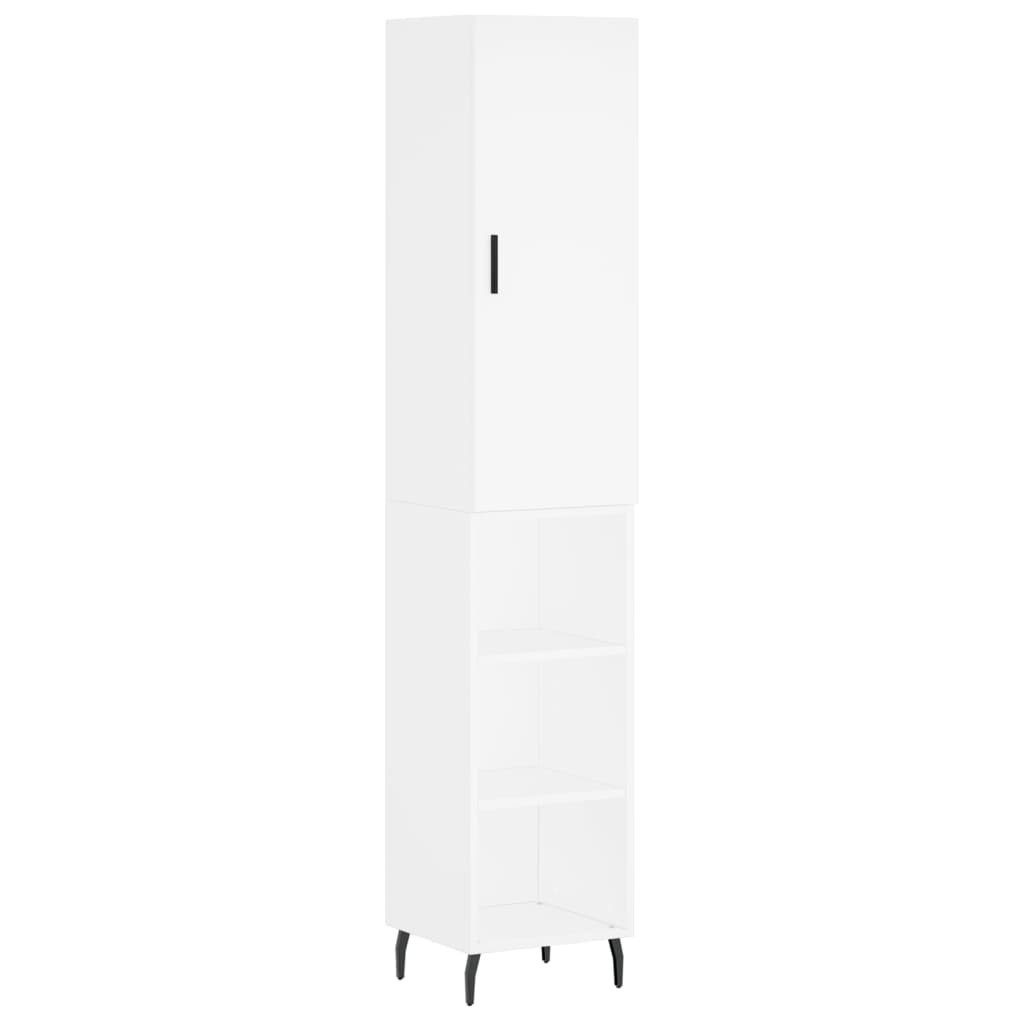 vidaXL Highboard Highboard Weiß 34,5x34x180 cm günstig online kaufen