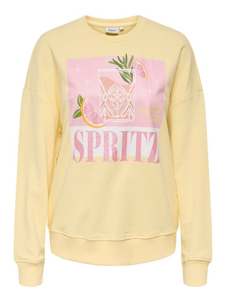 ONLY Strickpullover ONLKITA L/S SWEAT BOX UB CS SWT