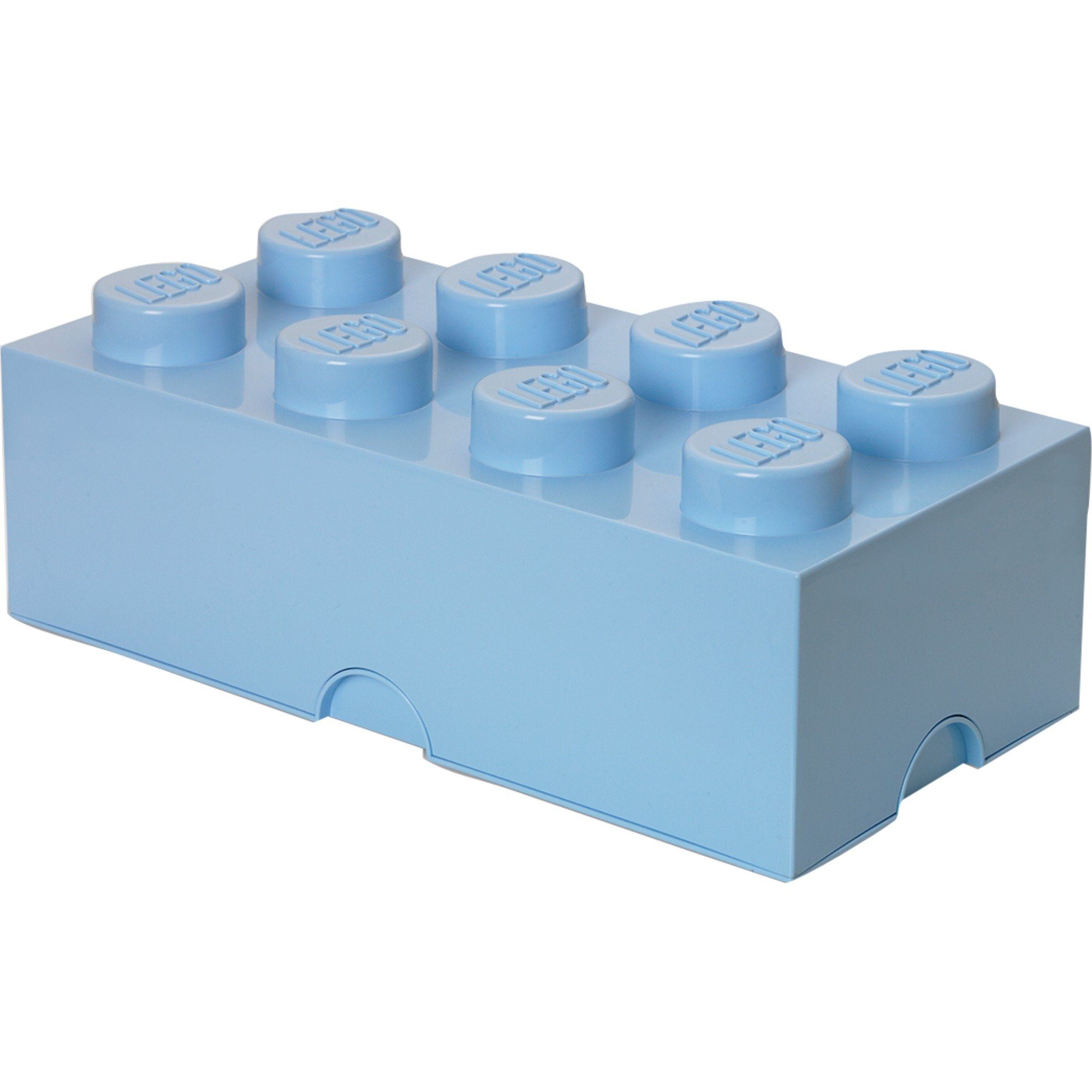 Room Copenhagen Spielzeugtruhe LEGO Storage Brick 8 hellblau