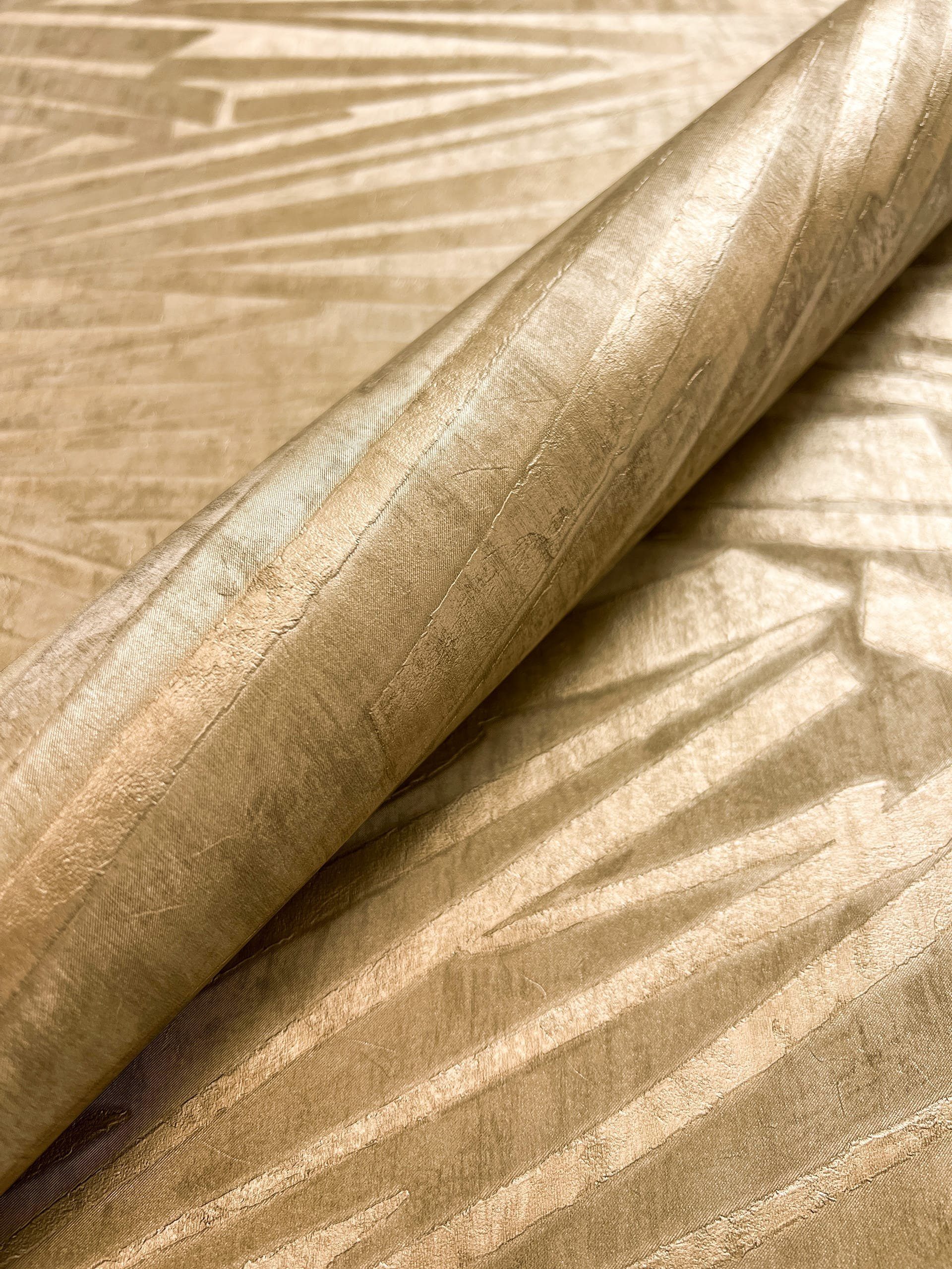 Newroom Vliestapete, Gold Tapete Glamour Linien günstig online kaufen