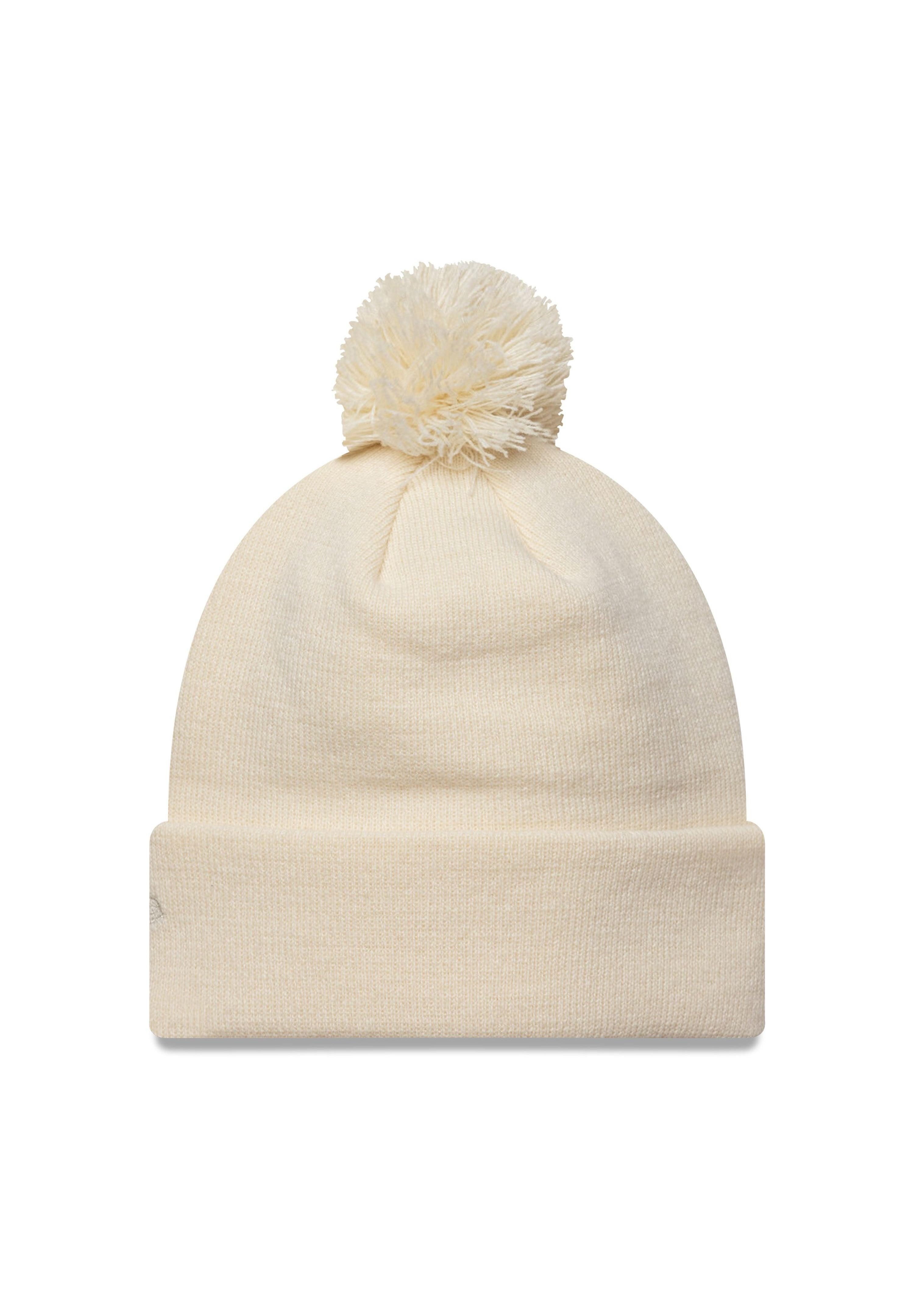 New Era Bommelmütze New York Yankees New Era Women Metallic Beanie Bommelmütze MLB beige (1-St)