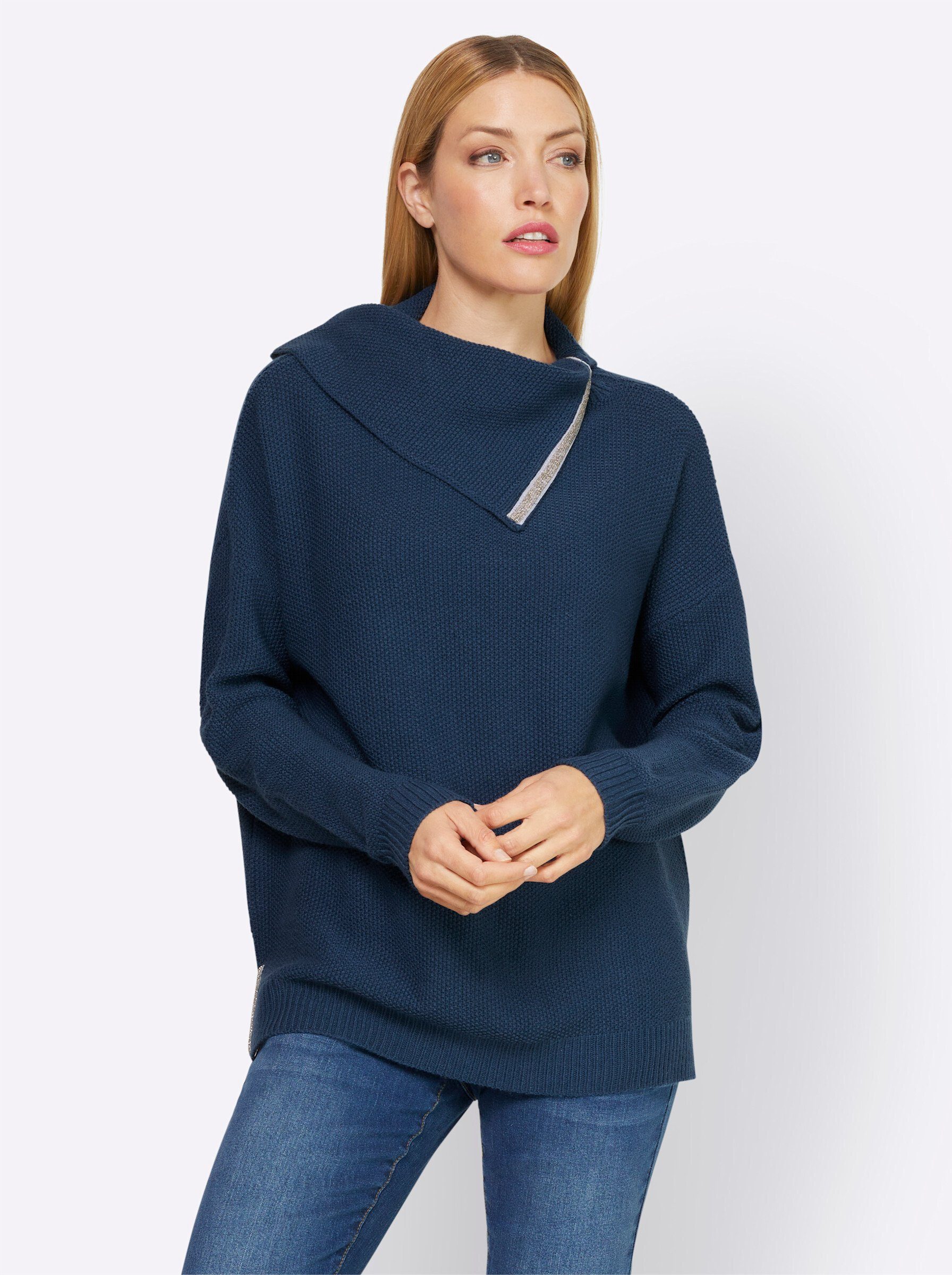 heine Strickpullover Langarm-Pullover . günstig online kaufen
