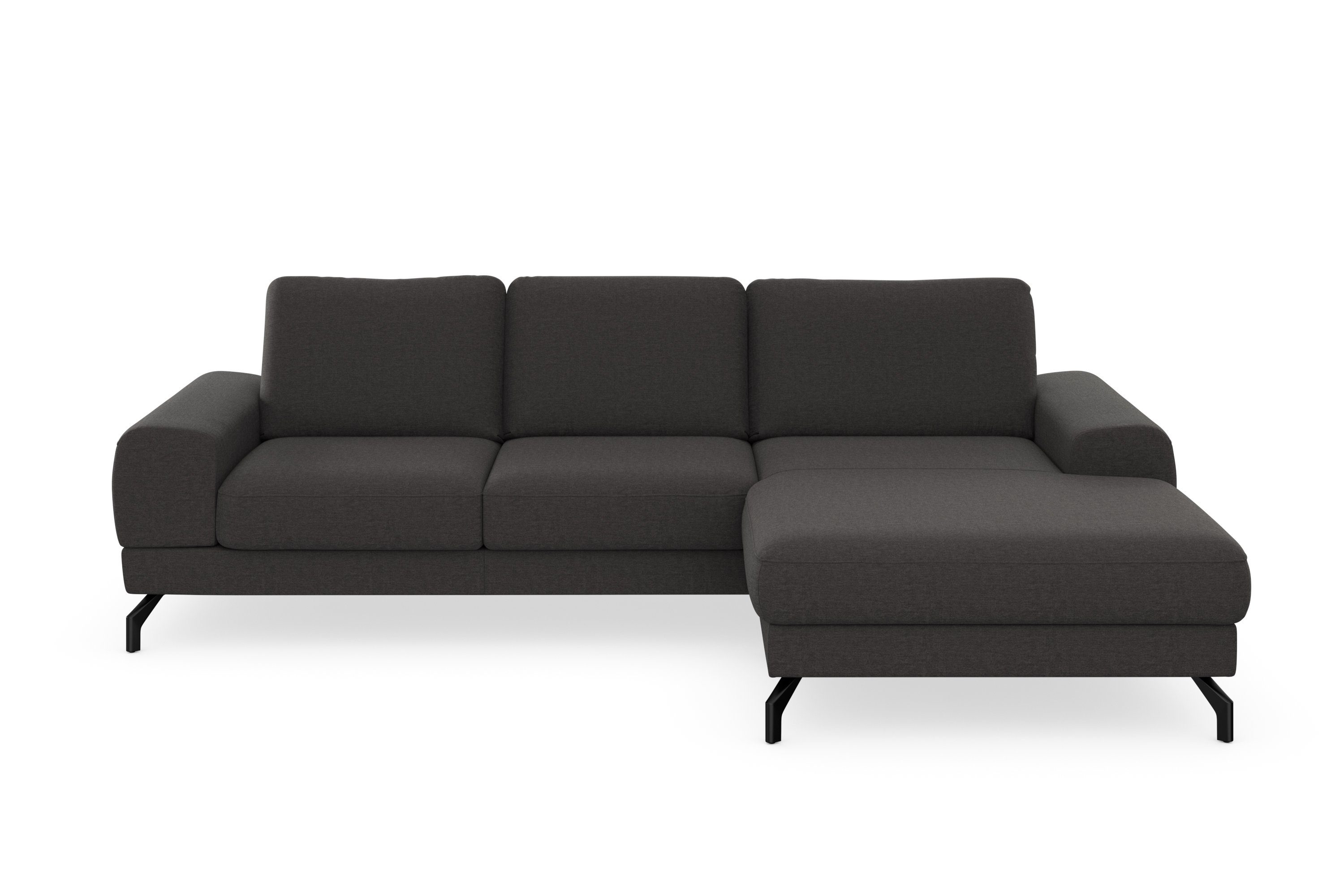 sit&more Ecksofa Cinturo, inklusive Sitztiefenverstellung cm 45 Federkern, Sitzhöhe und