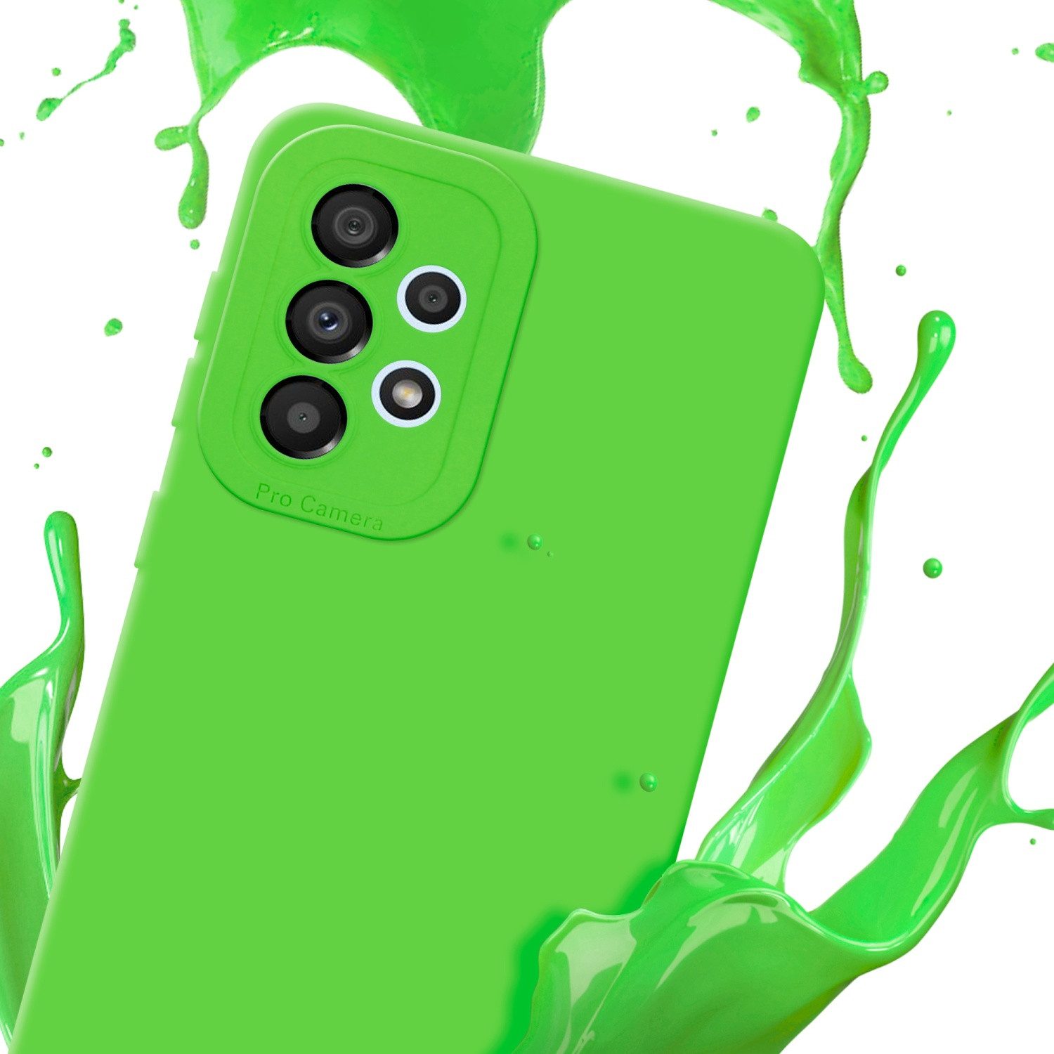 Cadorabo Handyhülle für Samsung Galaxy A52 (4G / 5G) / A52s Hülle Samsung Galaxy A52 (4G / 5G) / A52s, Hülle Schutzhülle TPU Silikon Case Cover