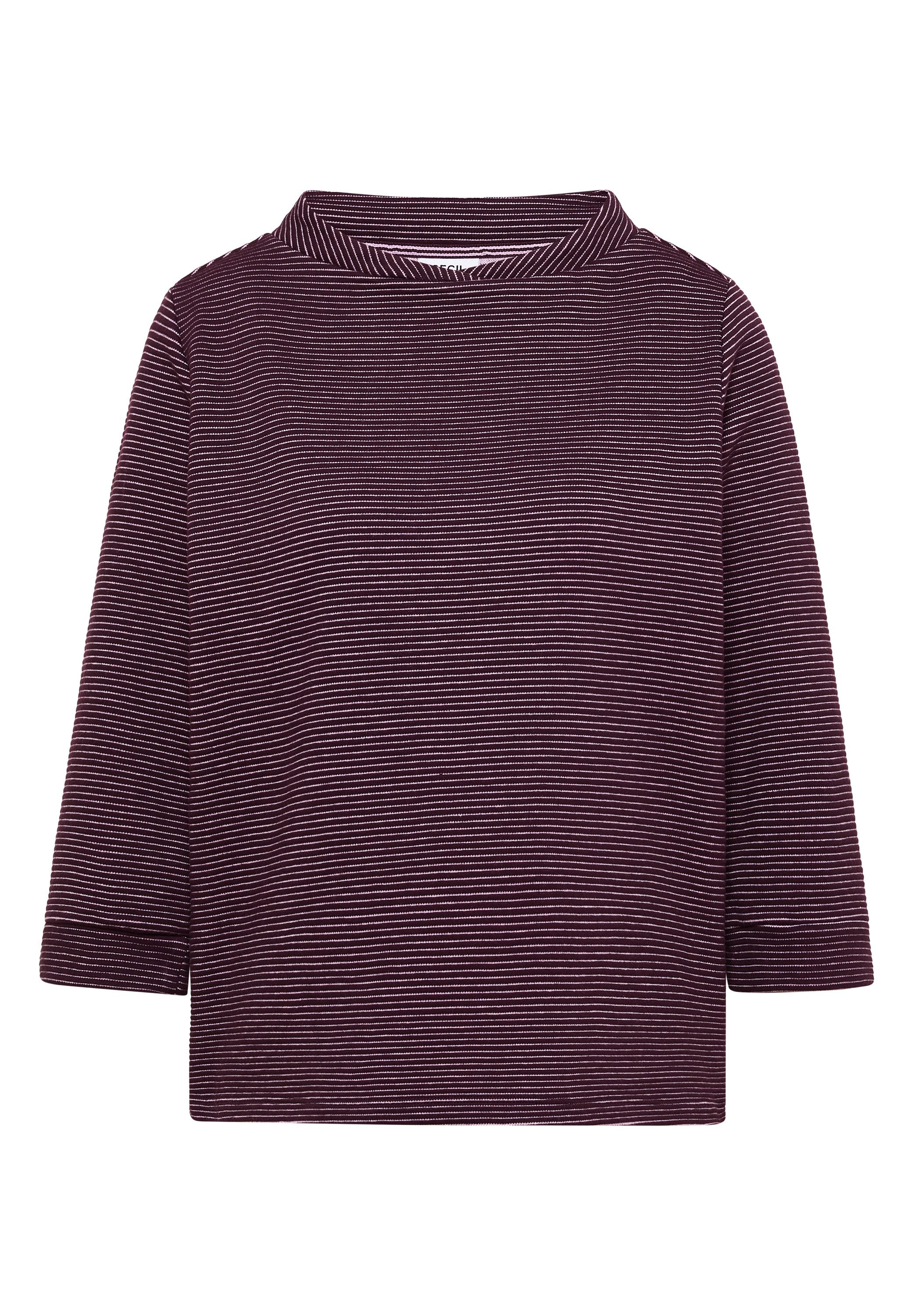 CECIL 3/4-Arm-Shirt mit Ottoman-Struktur – Bild 4 von 5