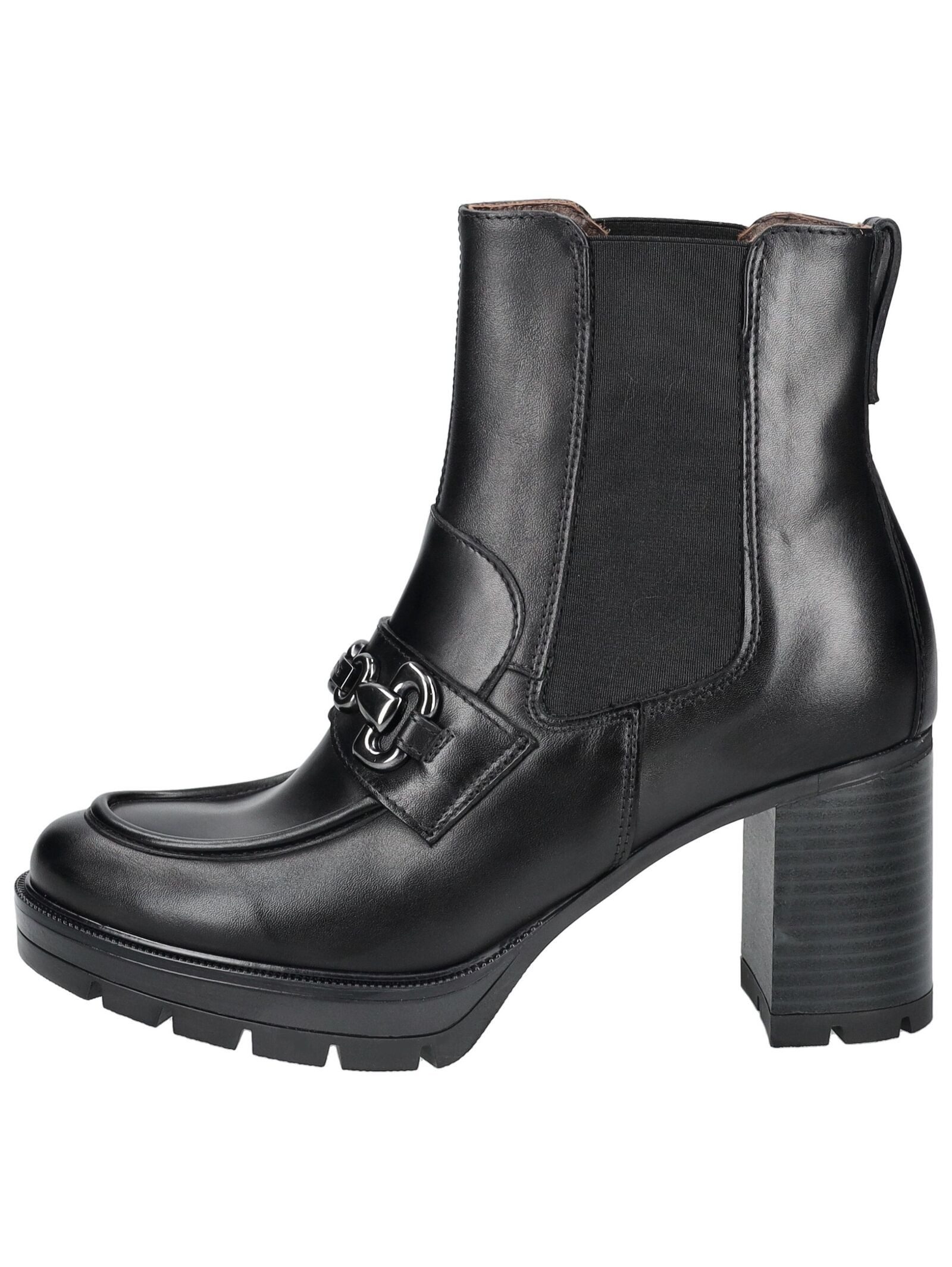 Nero Giardini Stiefelette Leder/Textil High-Heel-Stiefelette günstig online kaufen