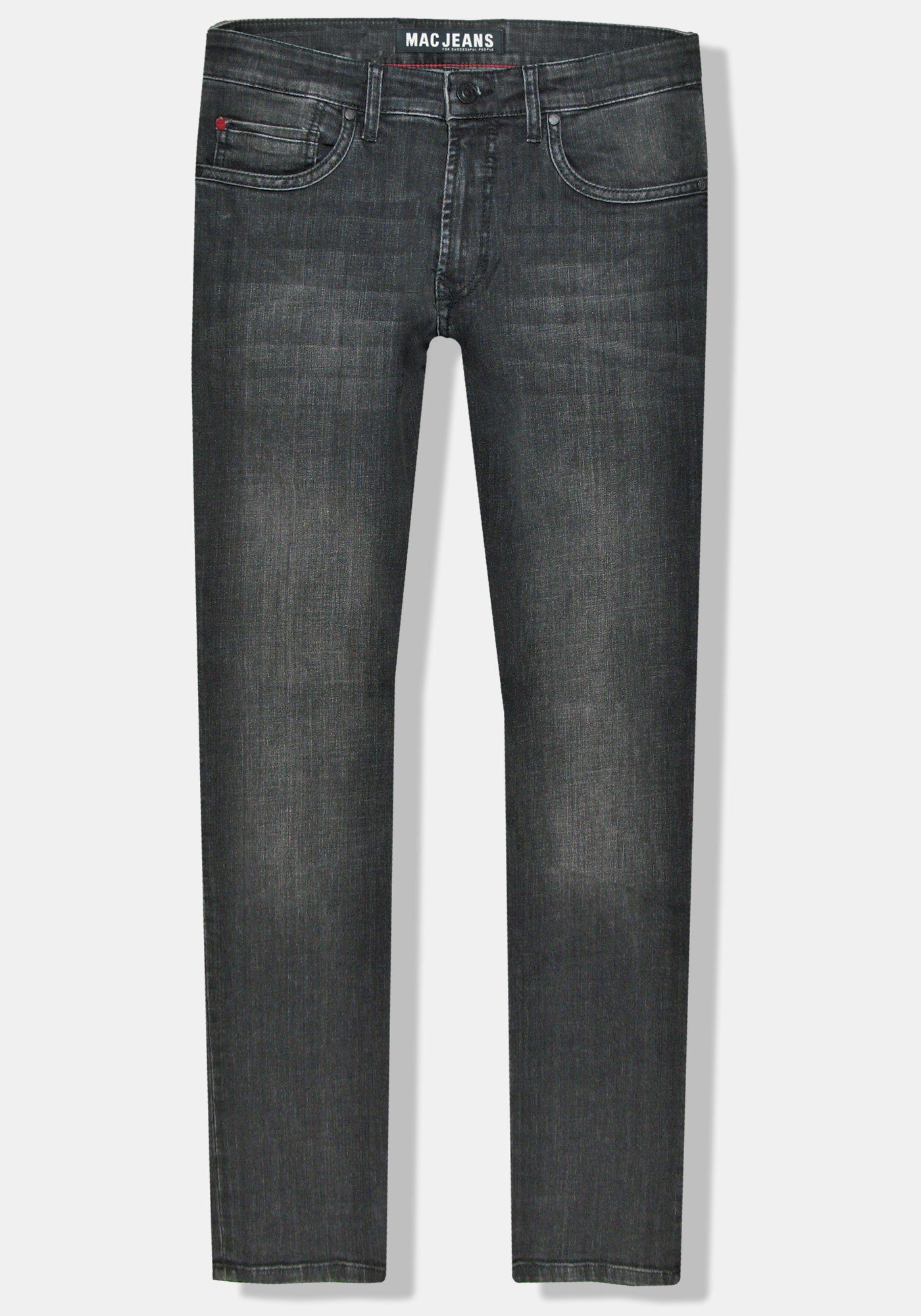 MAC 5-Pocket-Jeans Arne Pipe Stretch-Denim H875 Vintage Charcoal