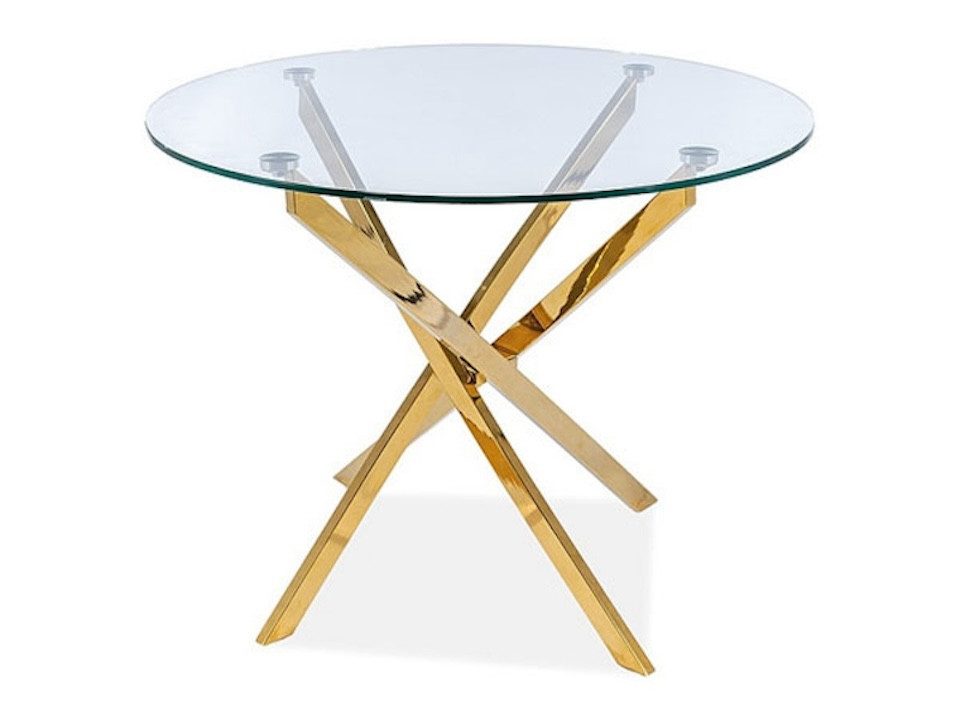 Feldmann-Wohnen Esstisch Agis (moderner, runder Esstisch in einer harmonisc günstig online kaufen