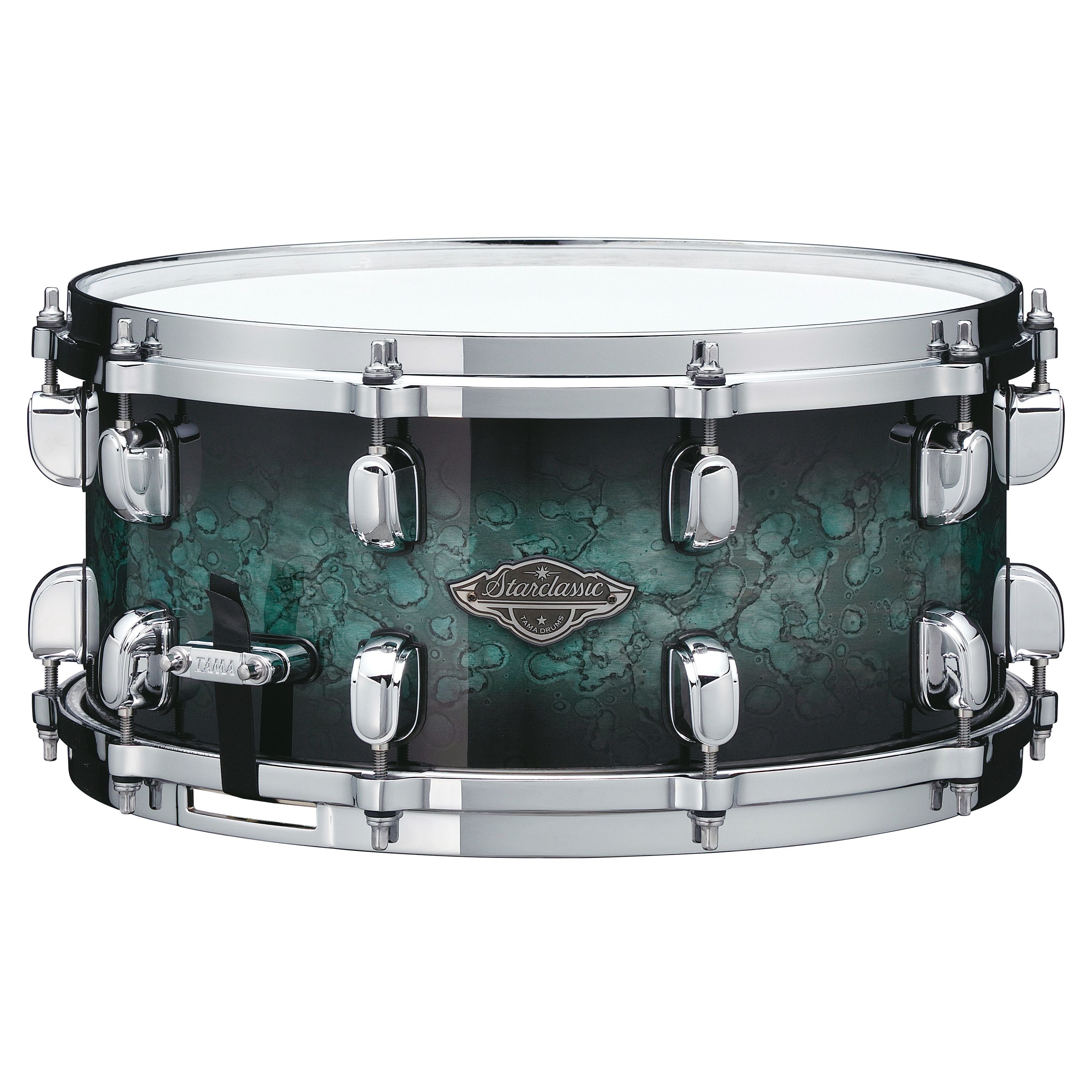 Tama Snare Drum, Schlagzeuge, Snare Drums, MBSS55-MSL Starclassic Performer Snare 14"x5,5" Molten Steel Blue