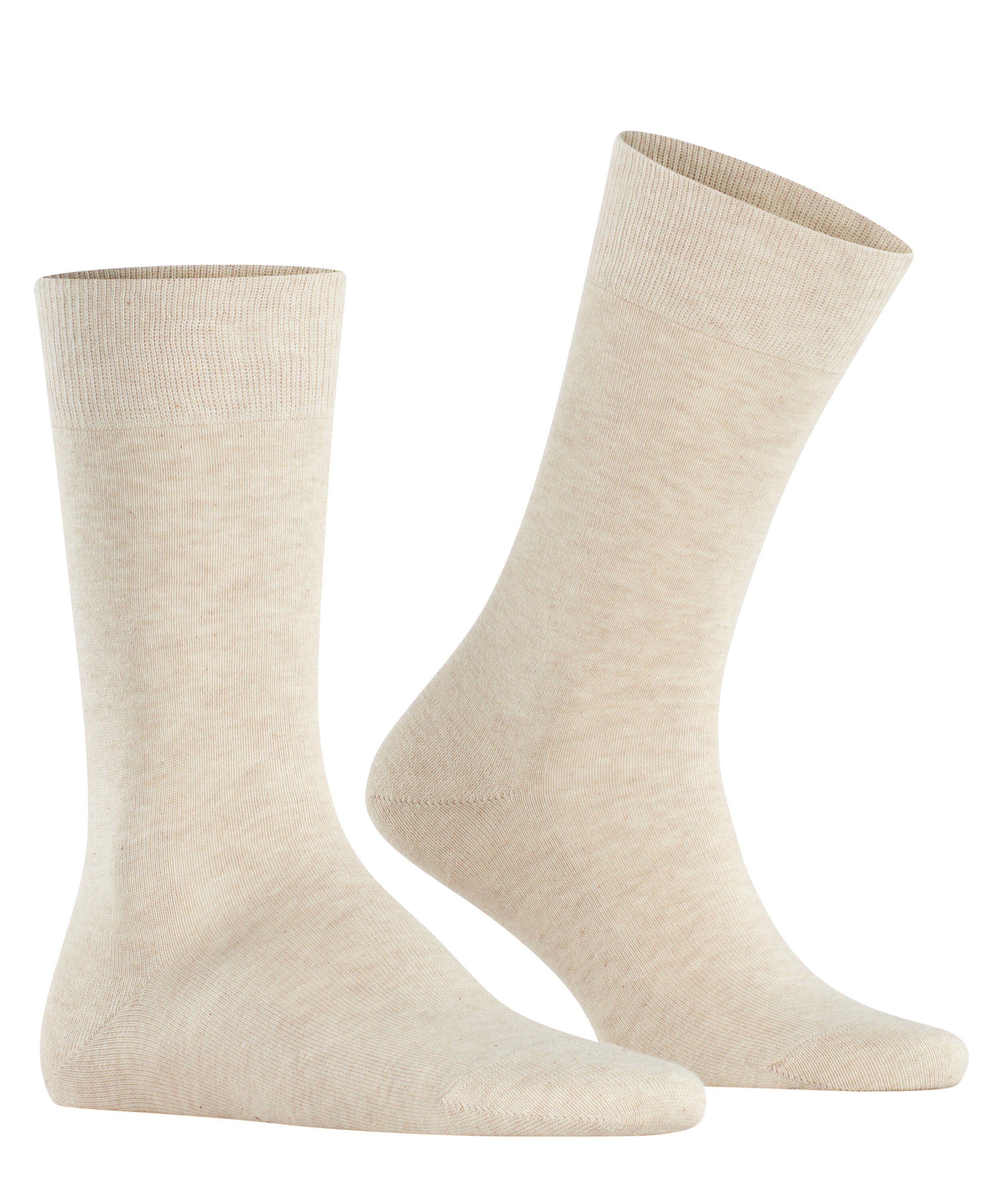 mel. sand Socken FALKE Family (1-Paar) (4650)