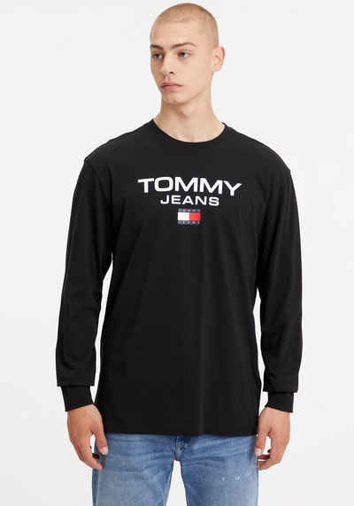 Tommy Jeans Langarmshirt TJM CLSC ENTRY LS TEE mit Logodruck
