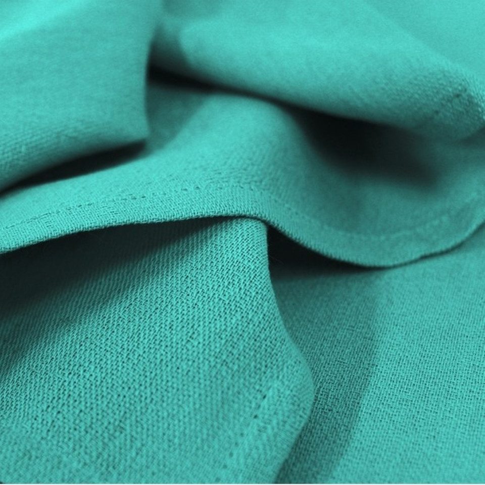 Garnier Thiebaut Stoffserviette Servietten (4x Set) Bastide Turquoise 55x55 cm, (4 St)