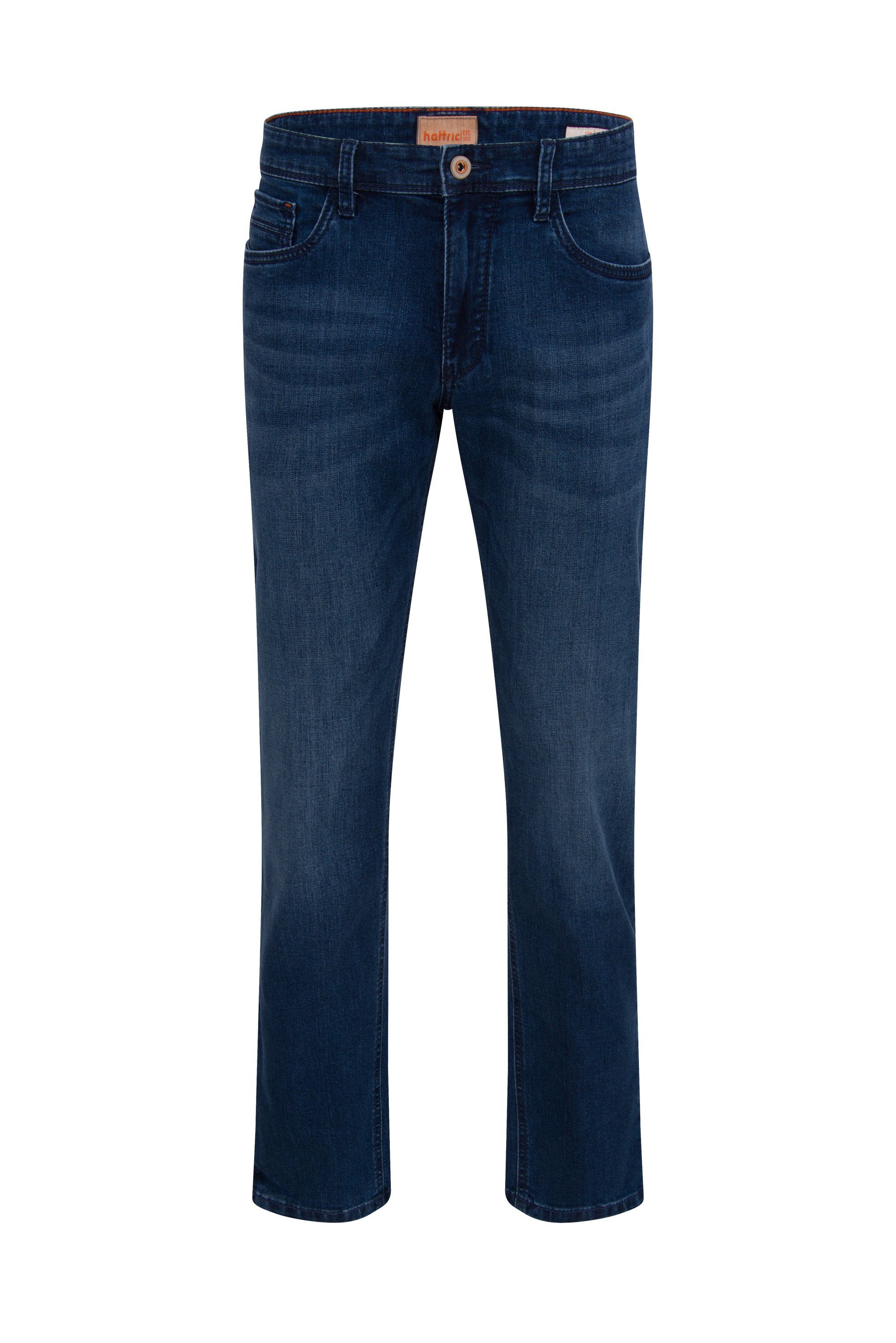 Hattric 5-Pocket-Jeans HATTRIC HARRIS mid blue used buffies 688745 6348.42