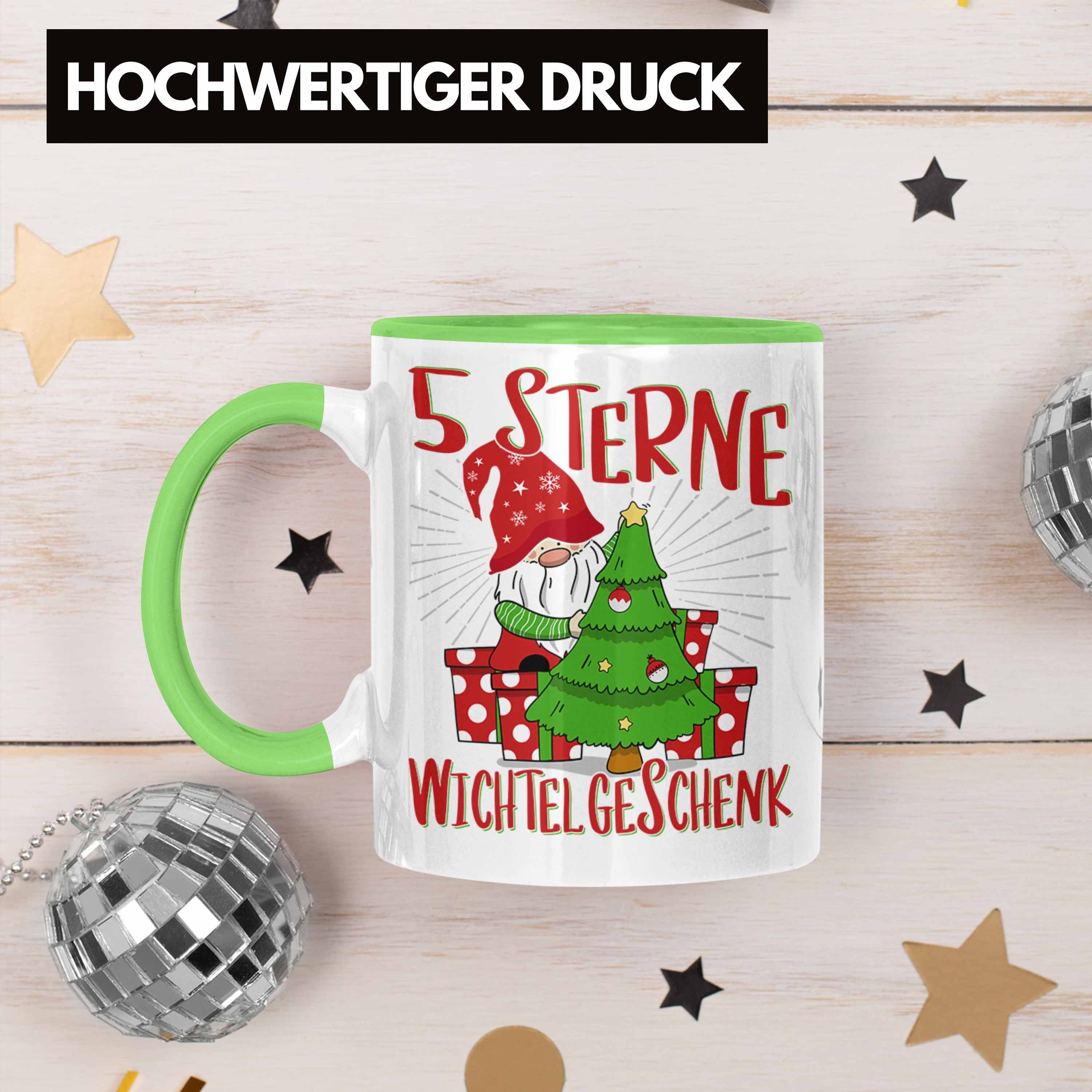 Wichteln Kollegen Weihnach für Schrott-Wichtelgeschenk Trendation Tasse Frauen Geschenk Grün