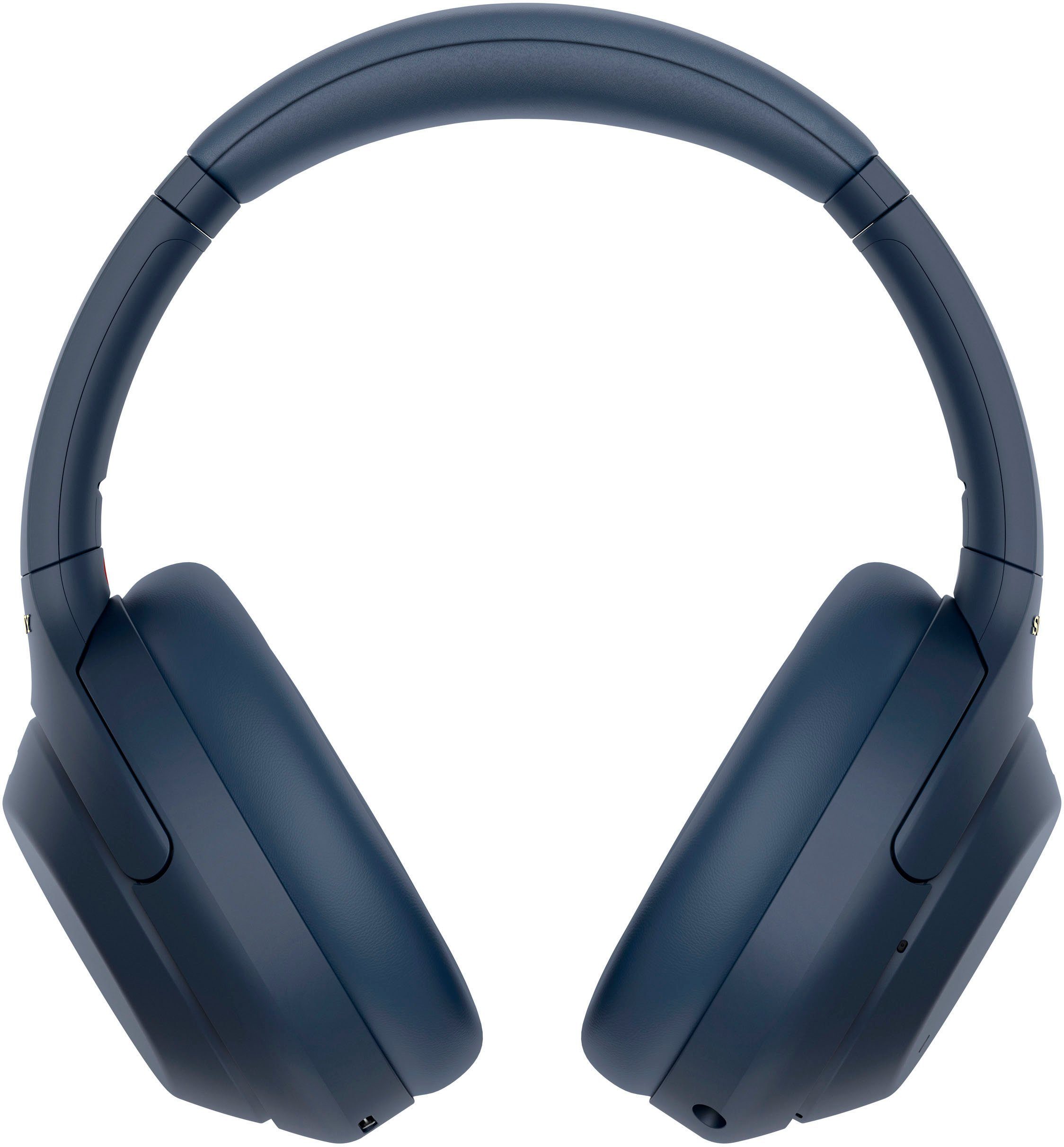 Sony WH-1000XM4 One-Touch via Sensor, blau NFC, Schnellladefunktion) Over-Ear-Kopfhörer Touch (Noise-Cancelling, Bluetooth, NFC, Verbindung kabelloser