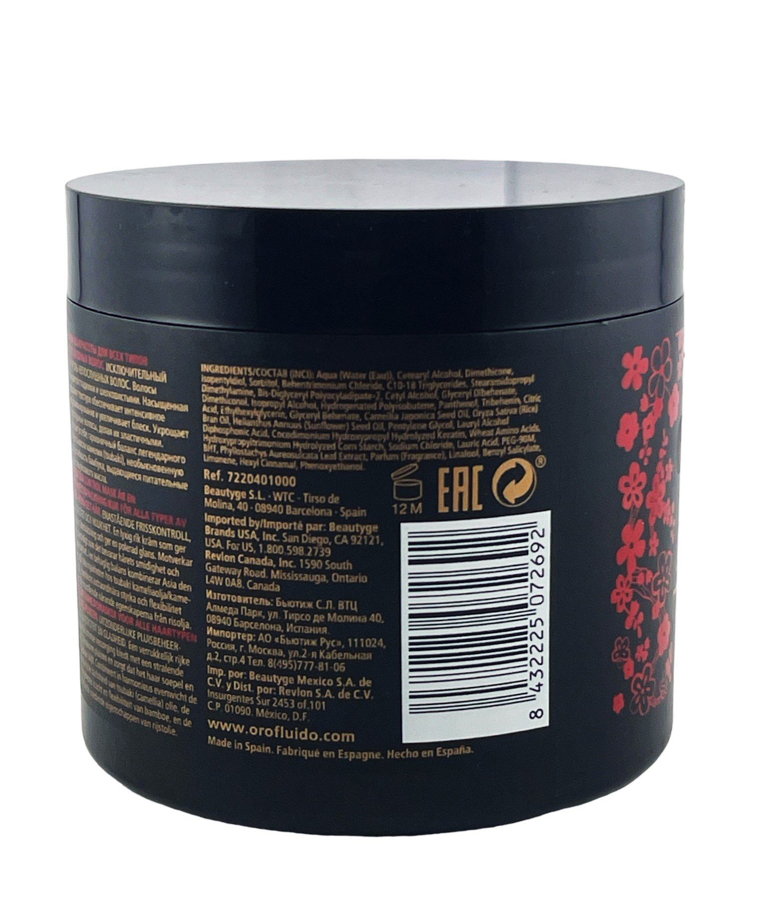 OROFLUIDO Haarmaske Orofluido Asia Zen 500ml, Mask 1-tlg. Control