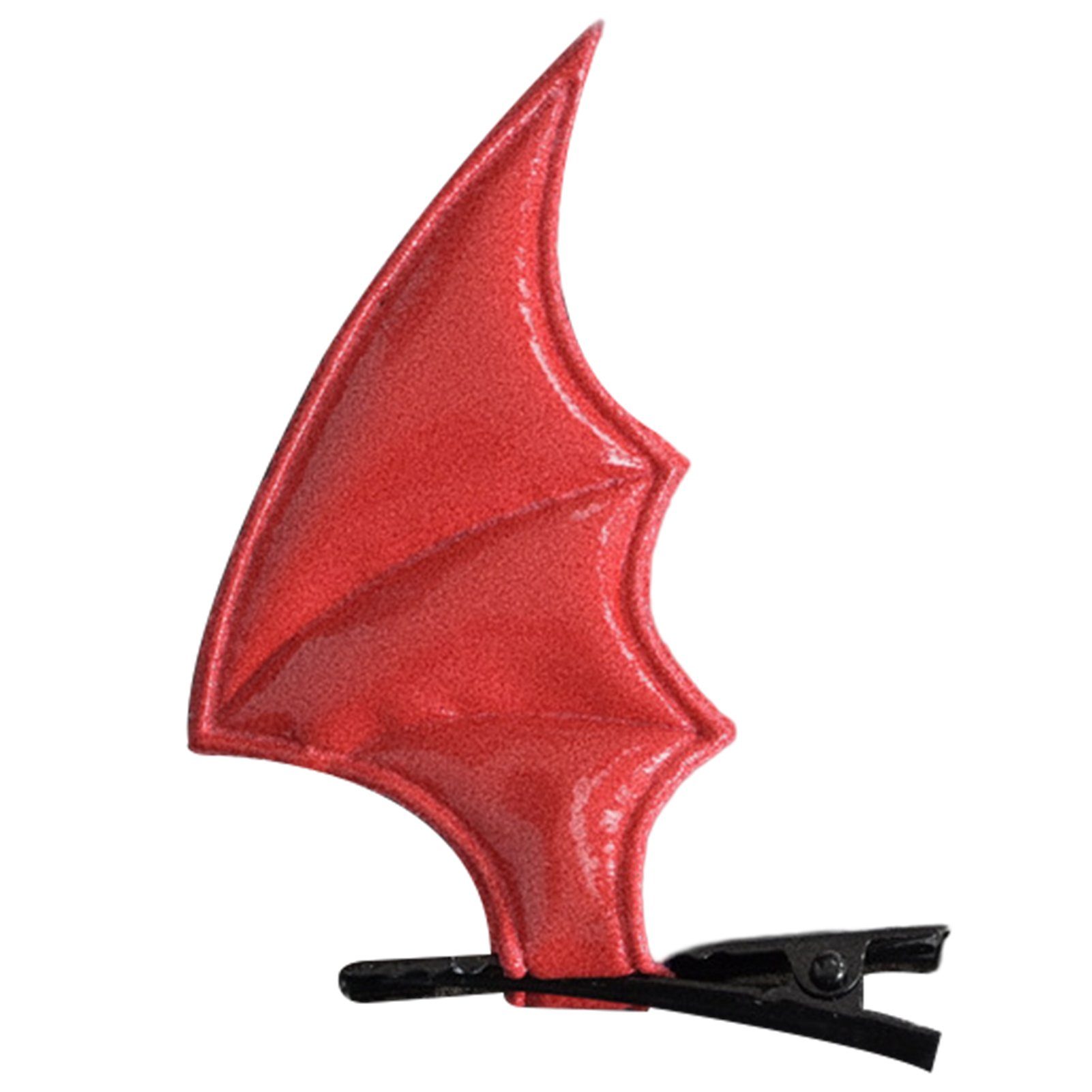 Rot Diadem Personalisierter Blusmart Halloween-Teufels-Haarnadel, Gothic-Pony-Seitenclip