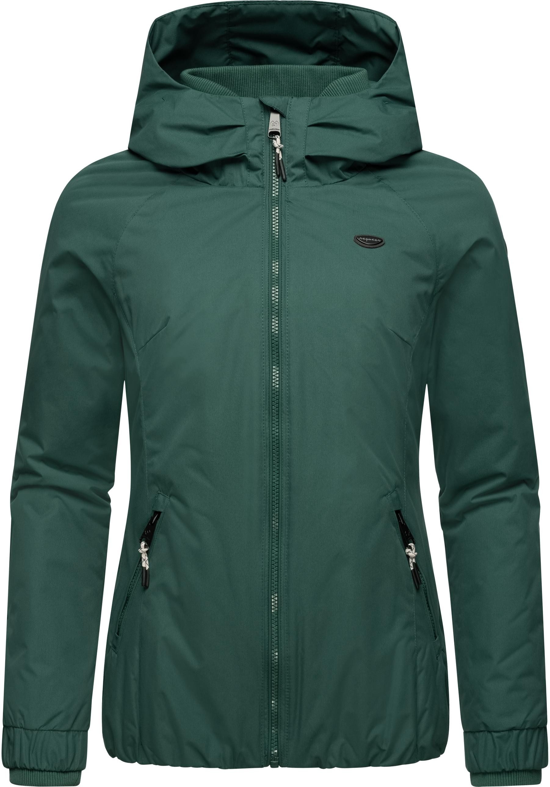 Ragwear Winterjacke Dizzie Warm Wasserdichte Damen Jacke mit Kapuze