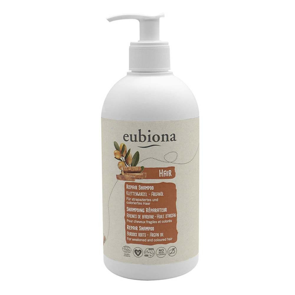 eubiona Haarshampoo Repair-Shampoo - Klettenwurzel-Arganöl 500ml