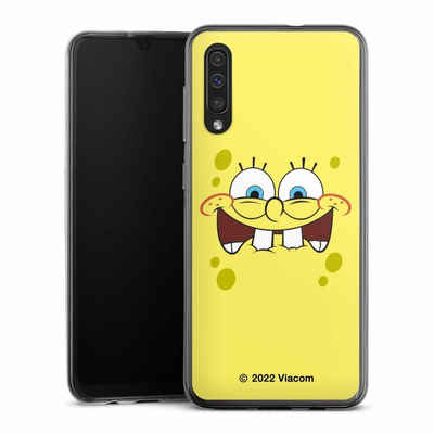 DeinDesign Handyhülle Spongebob Schwammkopf Offizielles Lizenzprodukt Kindheit, Samsung Galaxy A30s Silikon Hülle Bumper Case Handy Schutzhülle