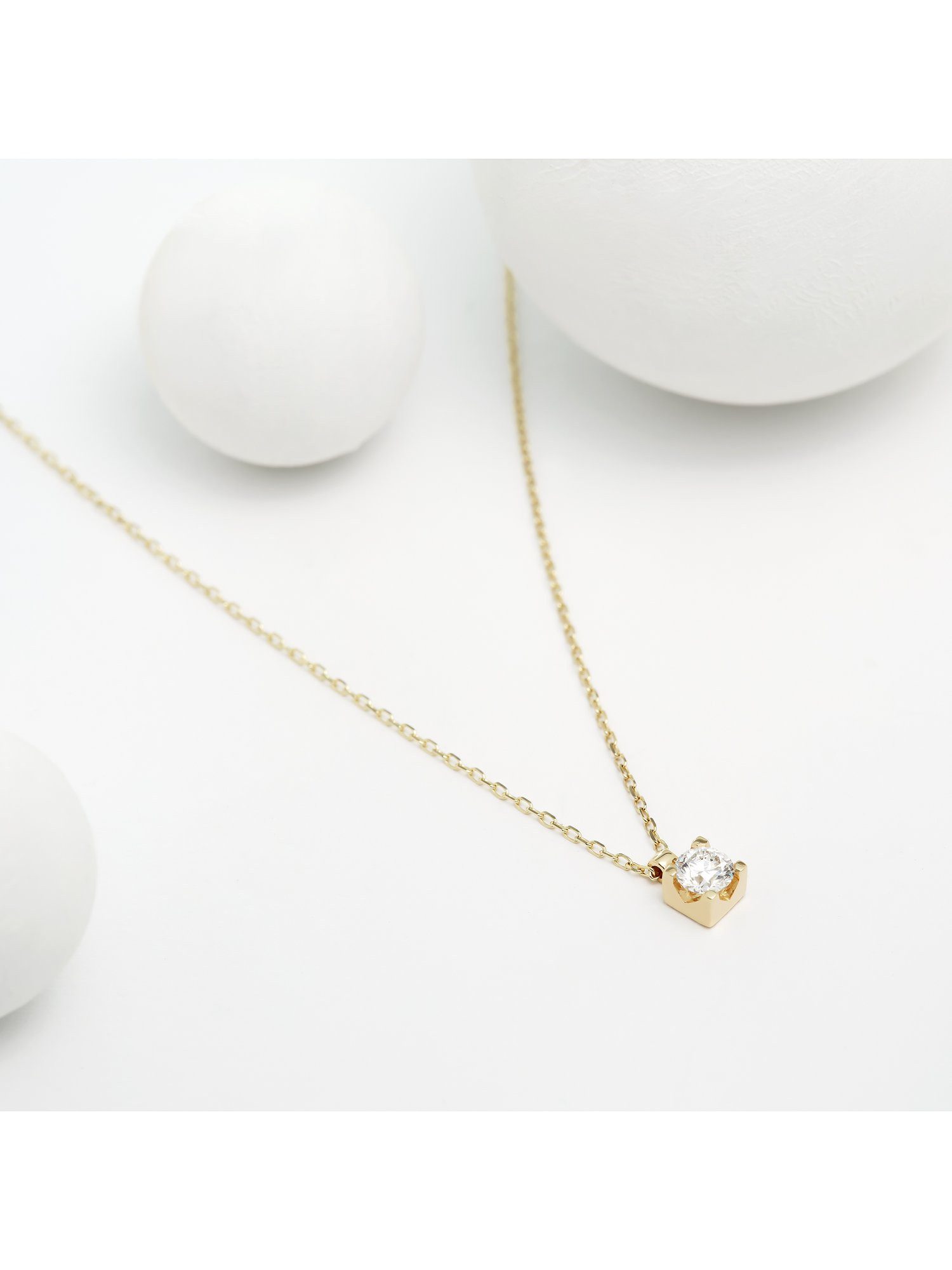 CHRIST Collier CHRIST Damen-Kette 585er ...