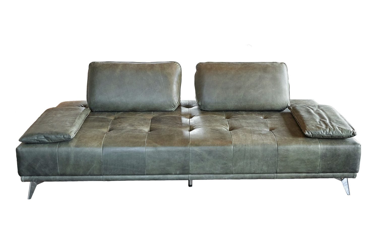 KAWOLA Schlafsofa WIOLO, Couch Daybed Leder günstig online kaufen