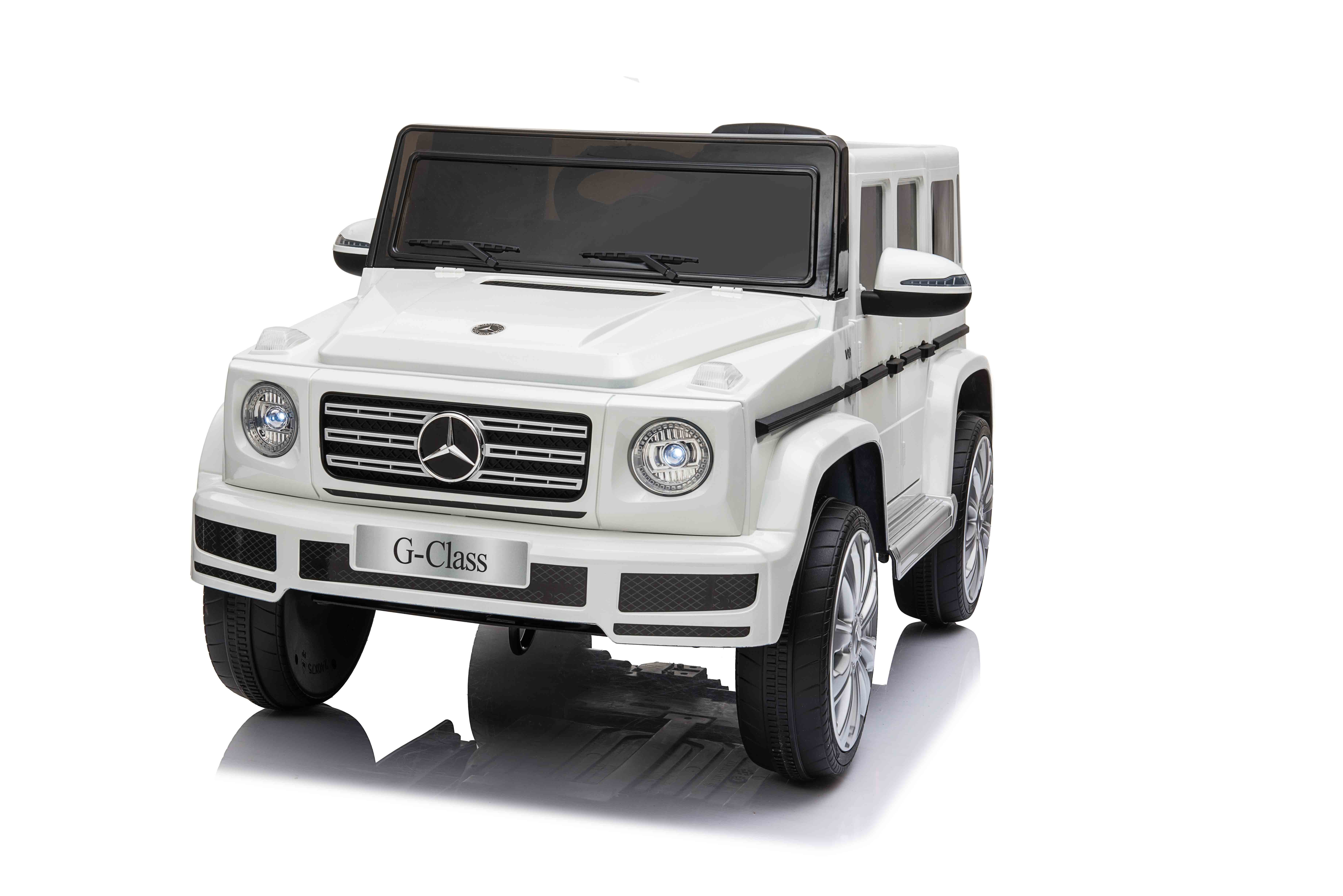 BoGi Elektro-Kinderauto Mercedes G500 Kinderfahrzeug Elektrofahrzeug 12V 2X45W