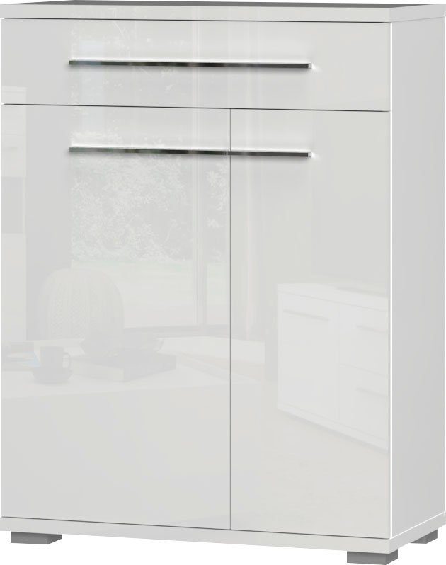 Places of Style Schuhschrank "Piano", (H/B/T): 101/76/35cm), UV lackiert, h günstig online kaufen