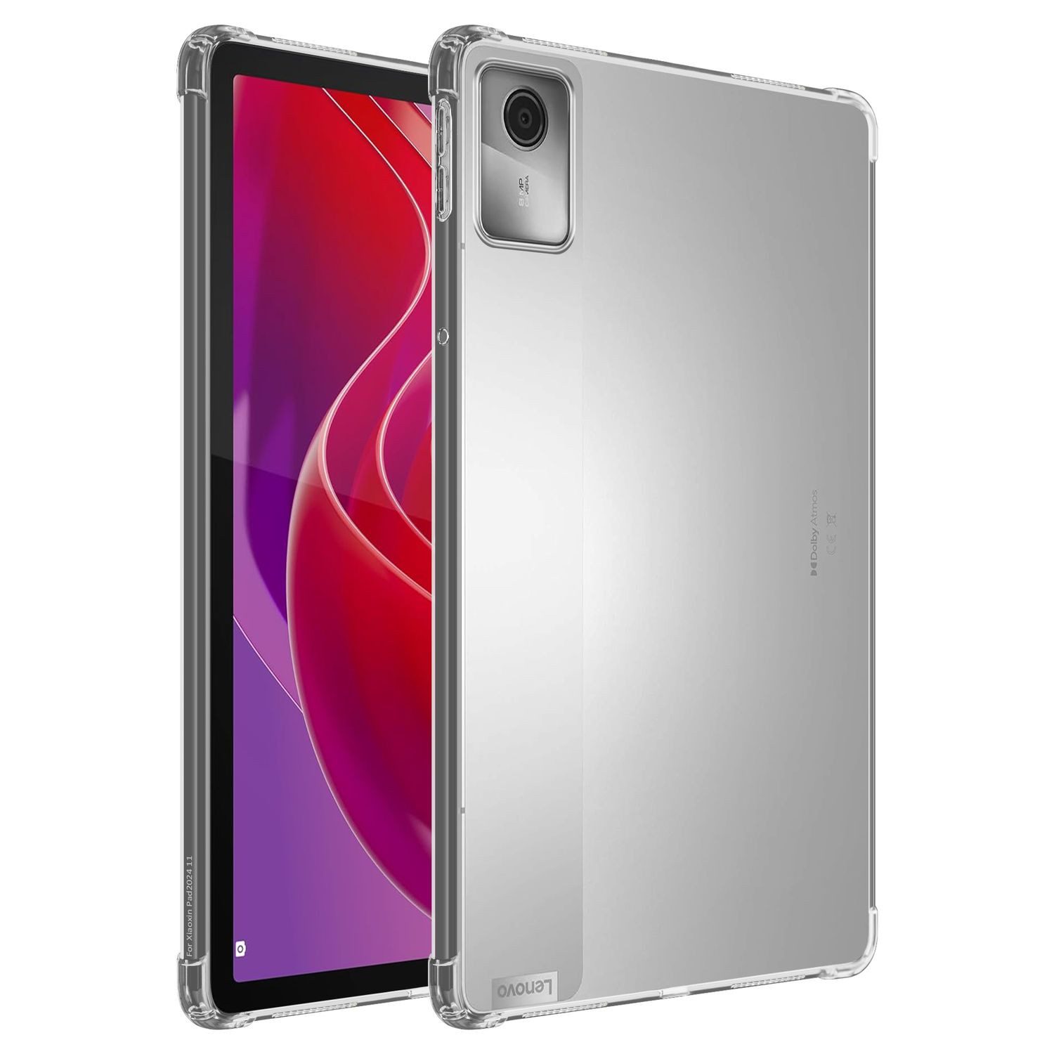 Cadorabo Tablet-Hülle für Lenovo Tab M11 Hülle Lenovo Tab M11, Tablet Hülle TPU Silikon Schutzhülle Slim Transparent Case Cover