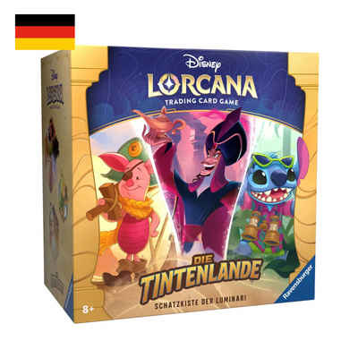 Ravensburger Sammelkarte Disney Lorcana: Die Tintenlande - Schatzkiste der Luminari - deutsch, deutsche Sprachausgabe