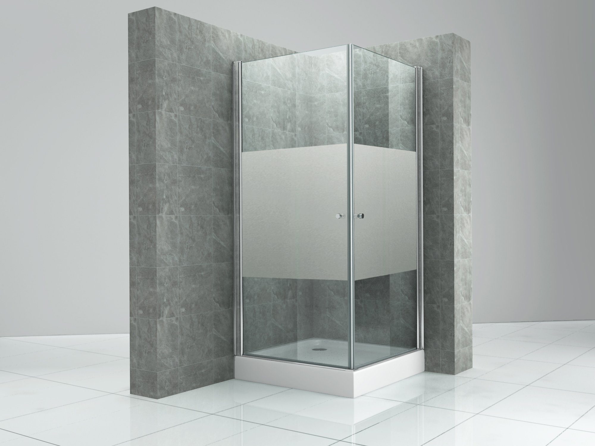 Fischer und Adamek Eckdusche Duschkabine EckDuschabtrennung günstig online kaufen