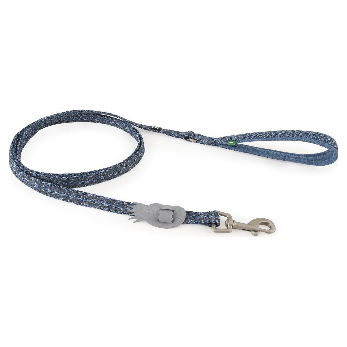 HURTTA Hundeleine Razzle-Dazzle Grip Leine bilberry (jeansblau)