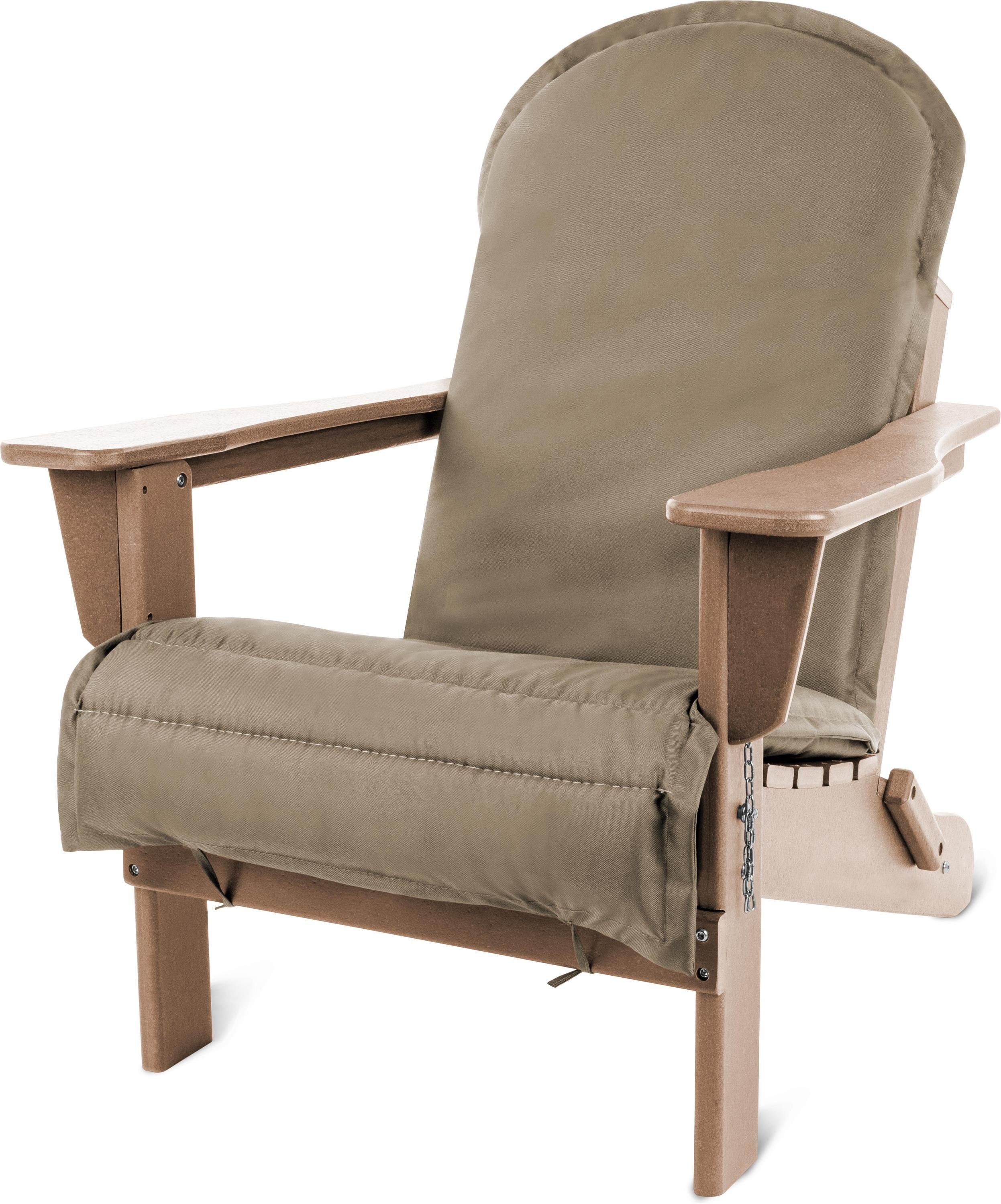 Gartenstuhl Gartenstuhl Adirondack mit Auflage