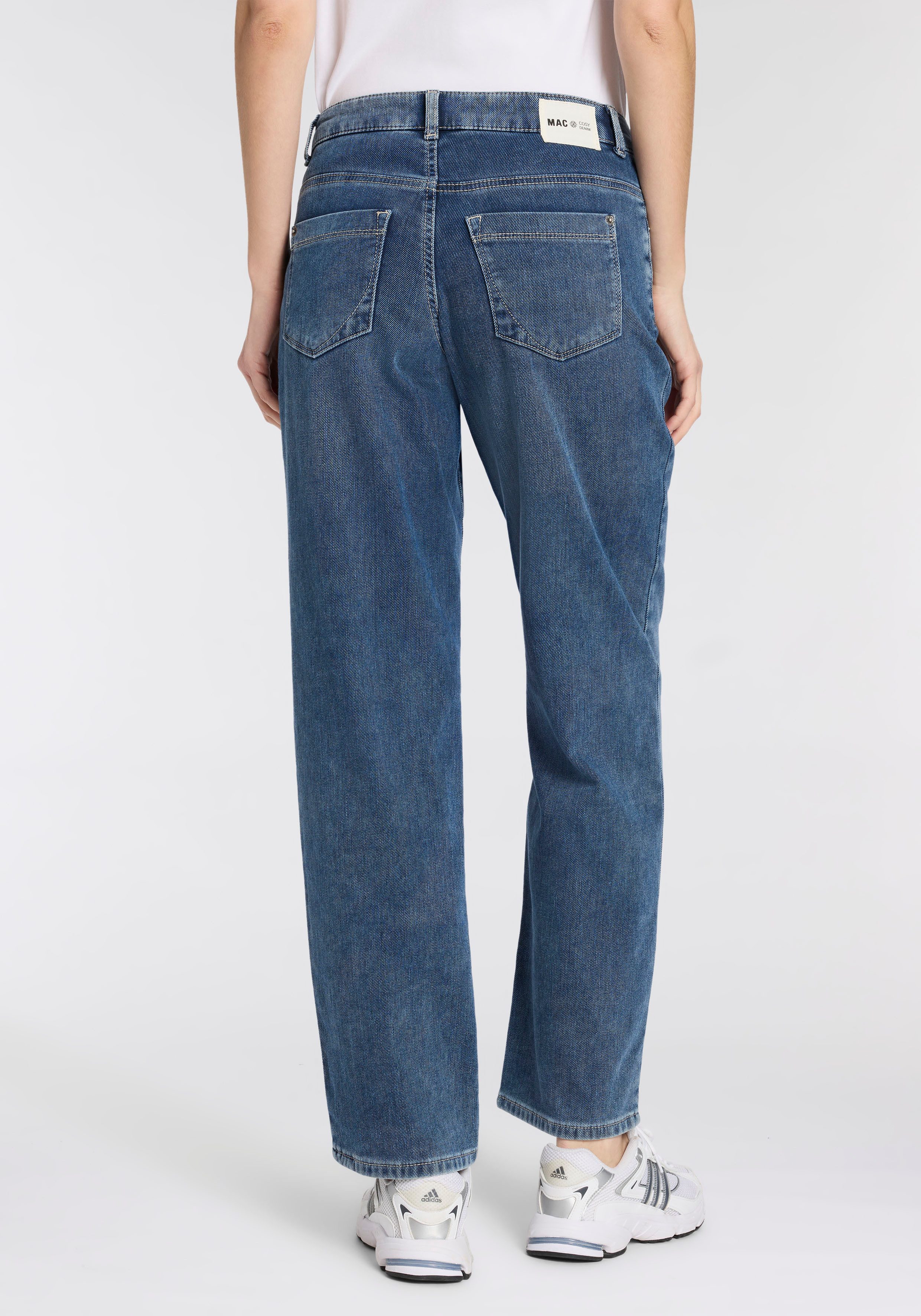 MAC Straight-Jeans GRACIA im Five-Pocket Style mit Stretch