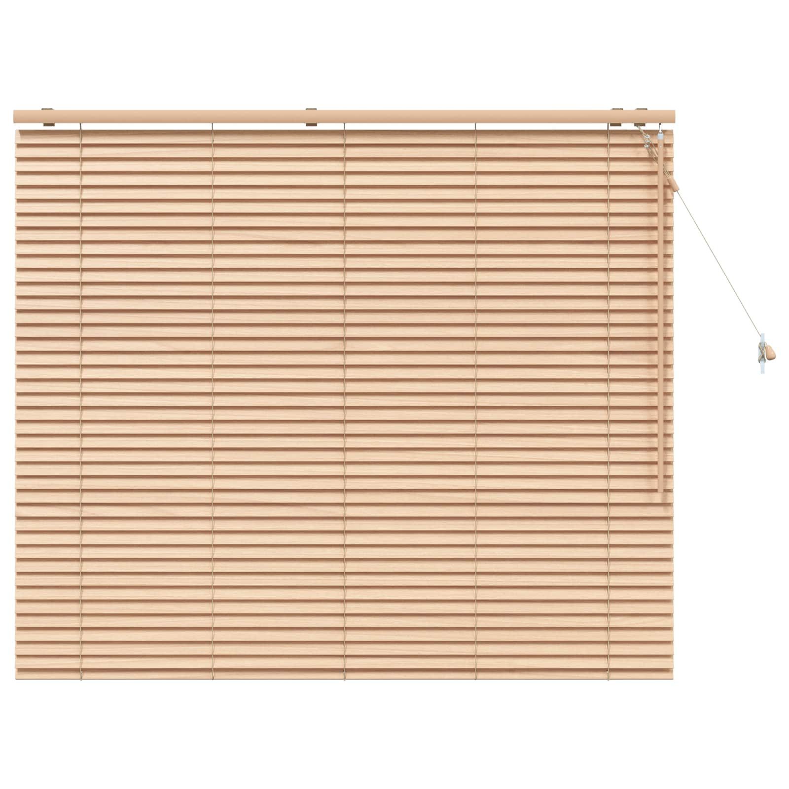 Rollo Venezianische Jalousie Eichenoptik 160 x 130 cm 35 mm, vidaXL