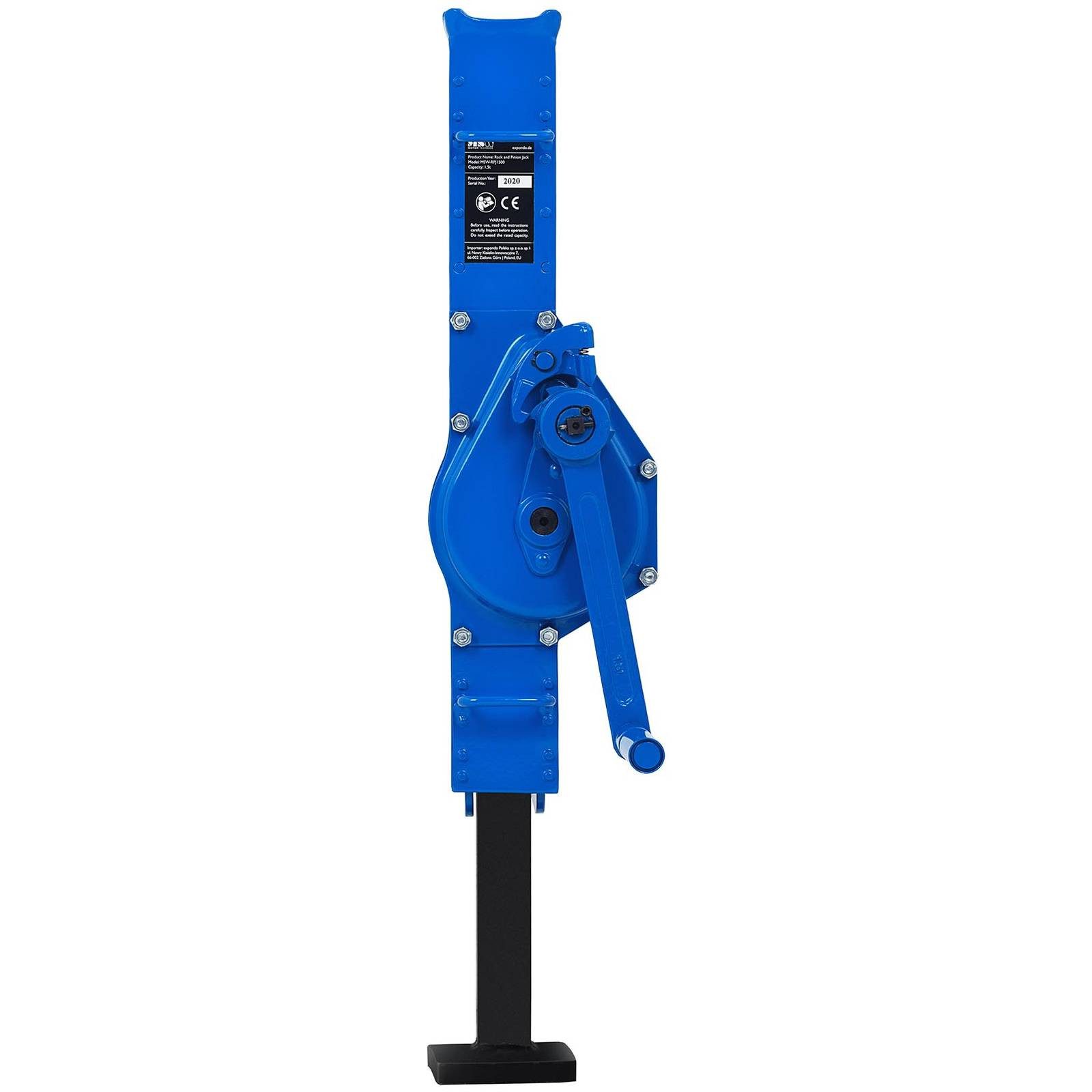 MSW Hydraulikheber Zahnstangenwinde 1500 kg Stockwinde Wagenheber Hubwinde Kurbelwinde, verschiedene Produktvarianten