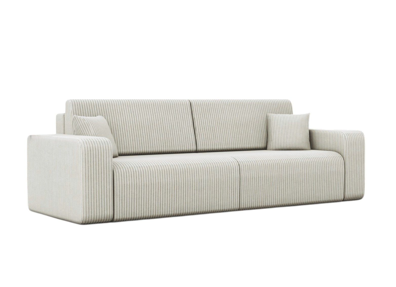 Compleo Schlafsofa mit Bettkasten Cordstoff LAGA günstig online kaufen