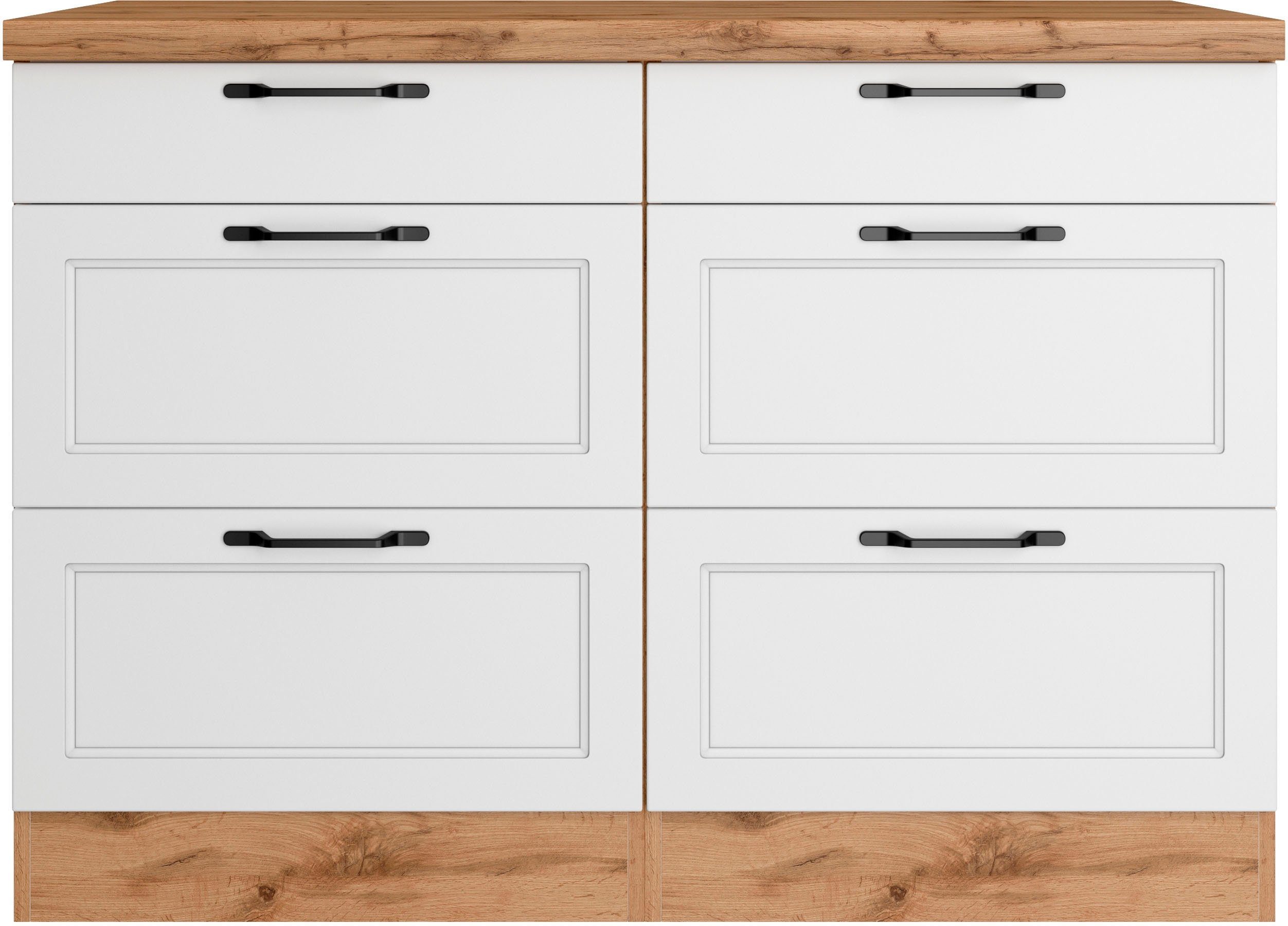 KOCHSTATION Unterschrank KS-Lana Breite 120 cm