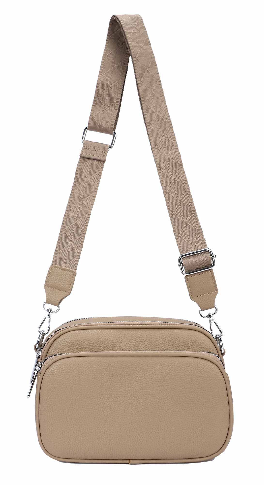 ITALYSHOP24 Schultertasche Damen Tasche Crossbody Umhängetasche günstig online kaufen