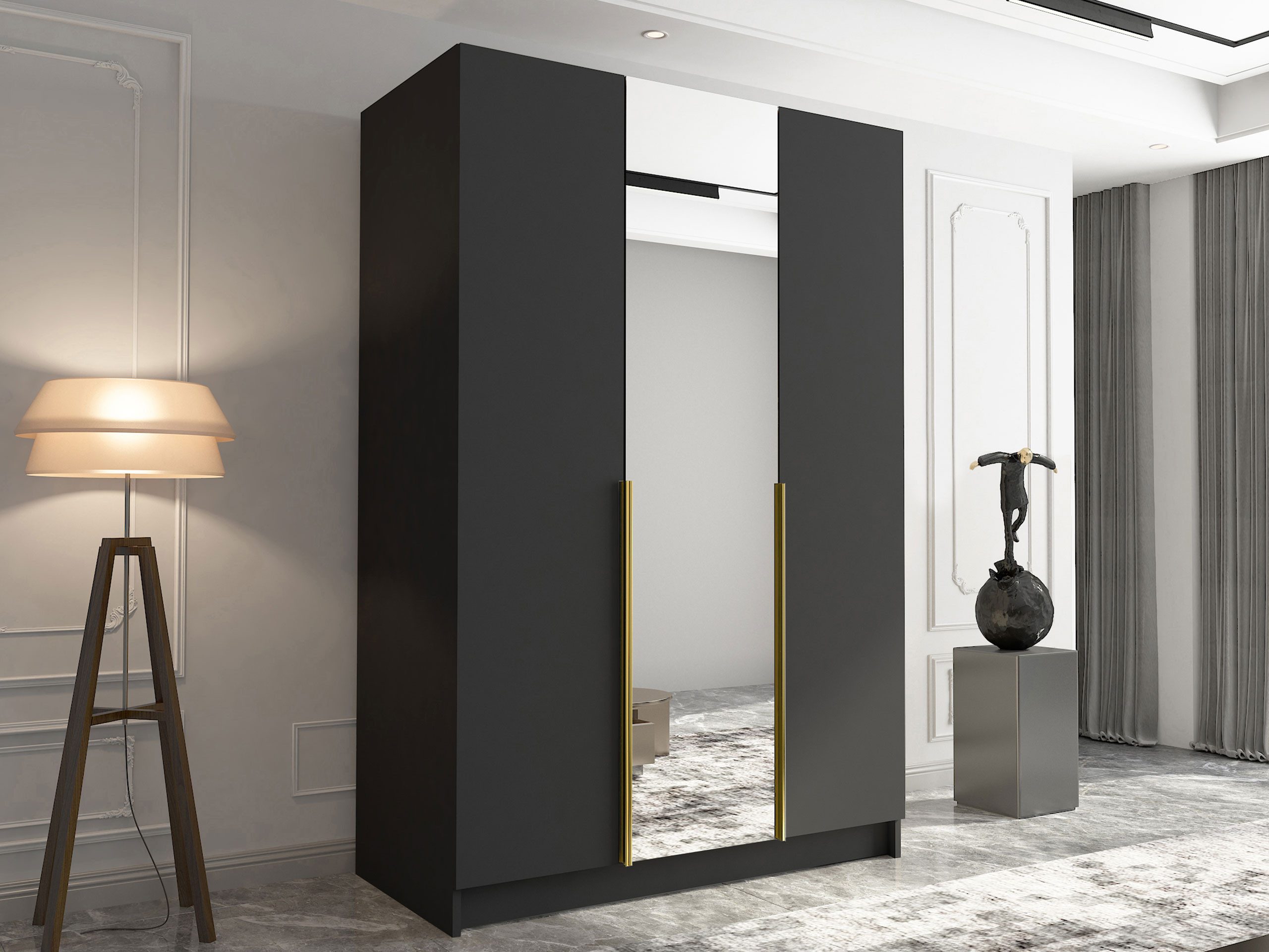 MIRJAN24 Kleiderschrank Calia II (mit drei günstig online kaufen