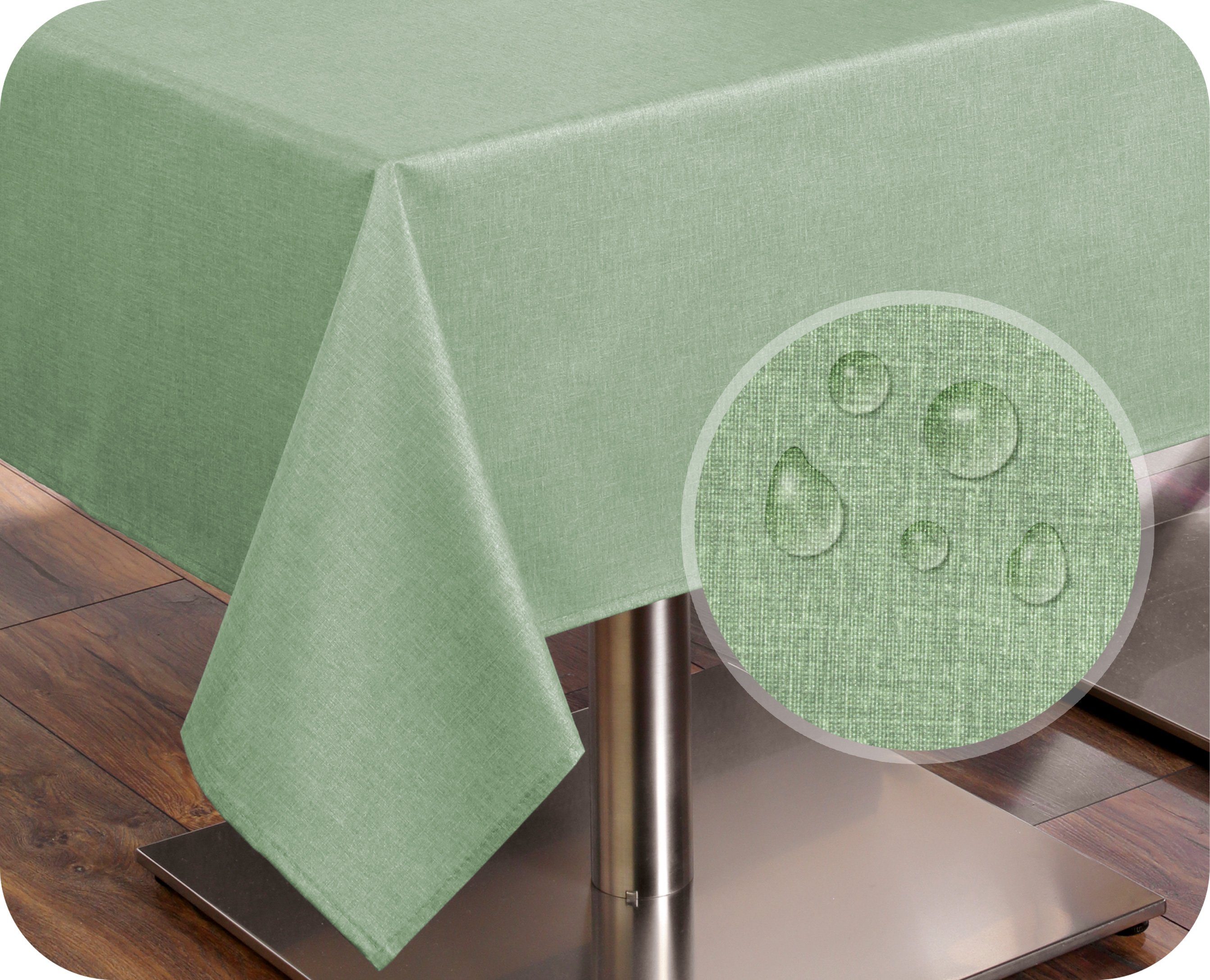 Beautex Tischdecke Tischdecke Tischläufer Leinen Struktur günstig online kaufen