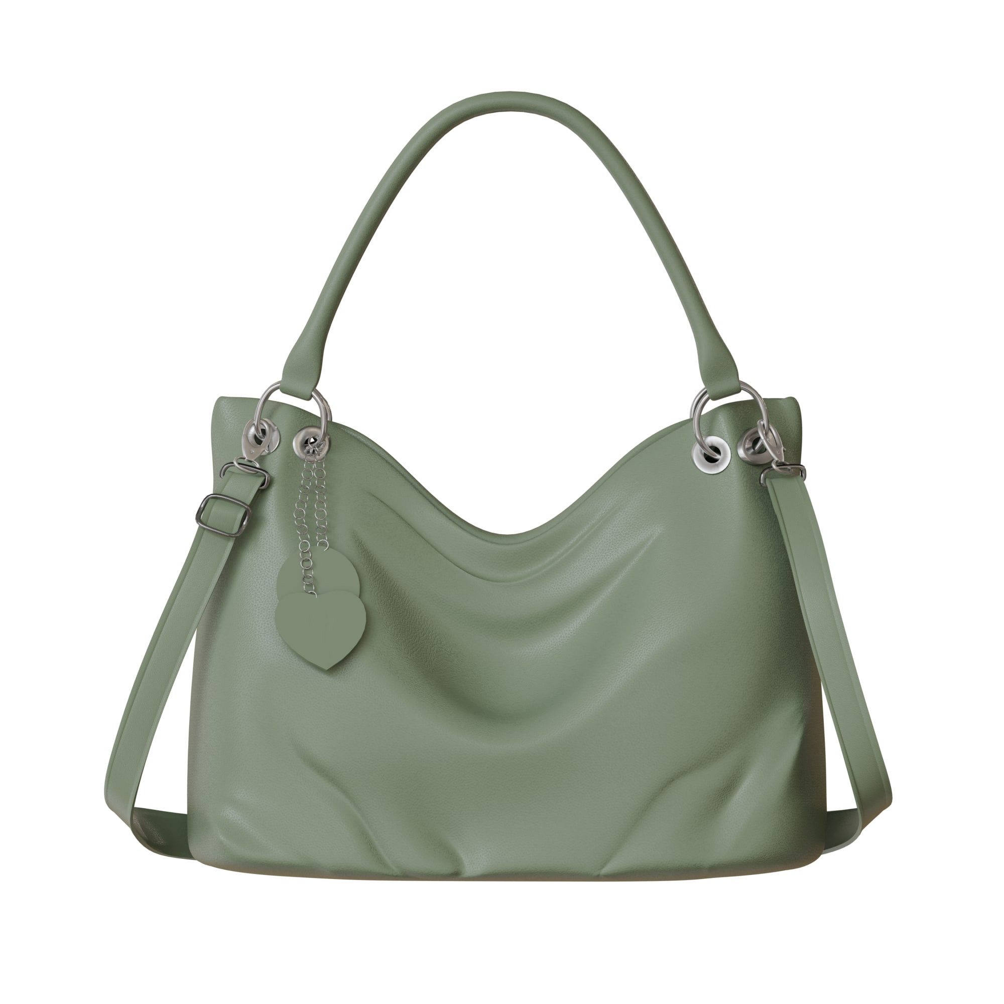 KMISSO Umhängetasche Damen Shopper Handtasche Veganes Leder 30617 (1-tlg)