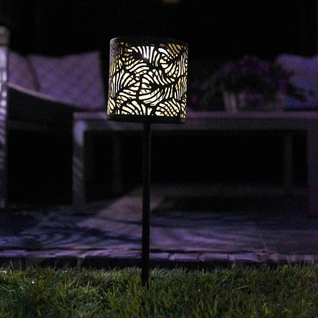 Luxform Außen-Wandleuchte Solar LED Gartenstecker-Leuchte Forest
